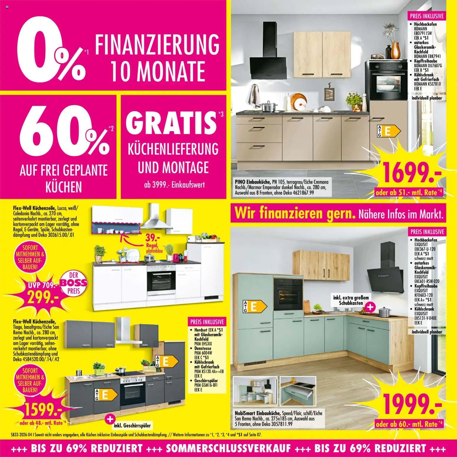 SB Möbel Boss Prospekt