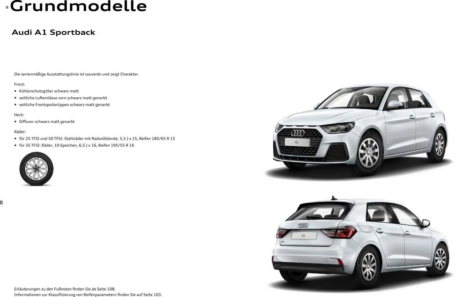 Audi A1 Sportback / A1 allstreet