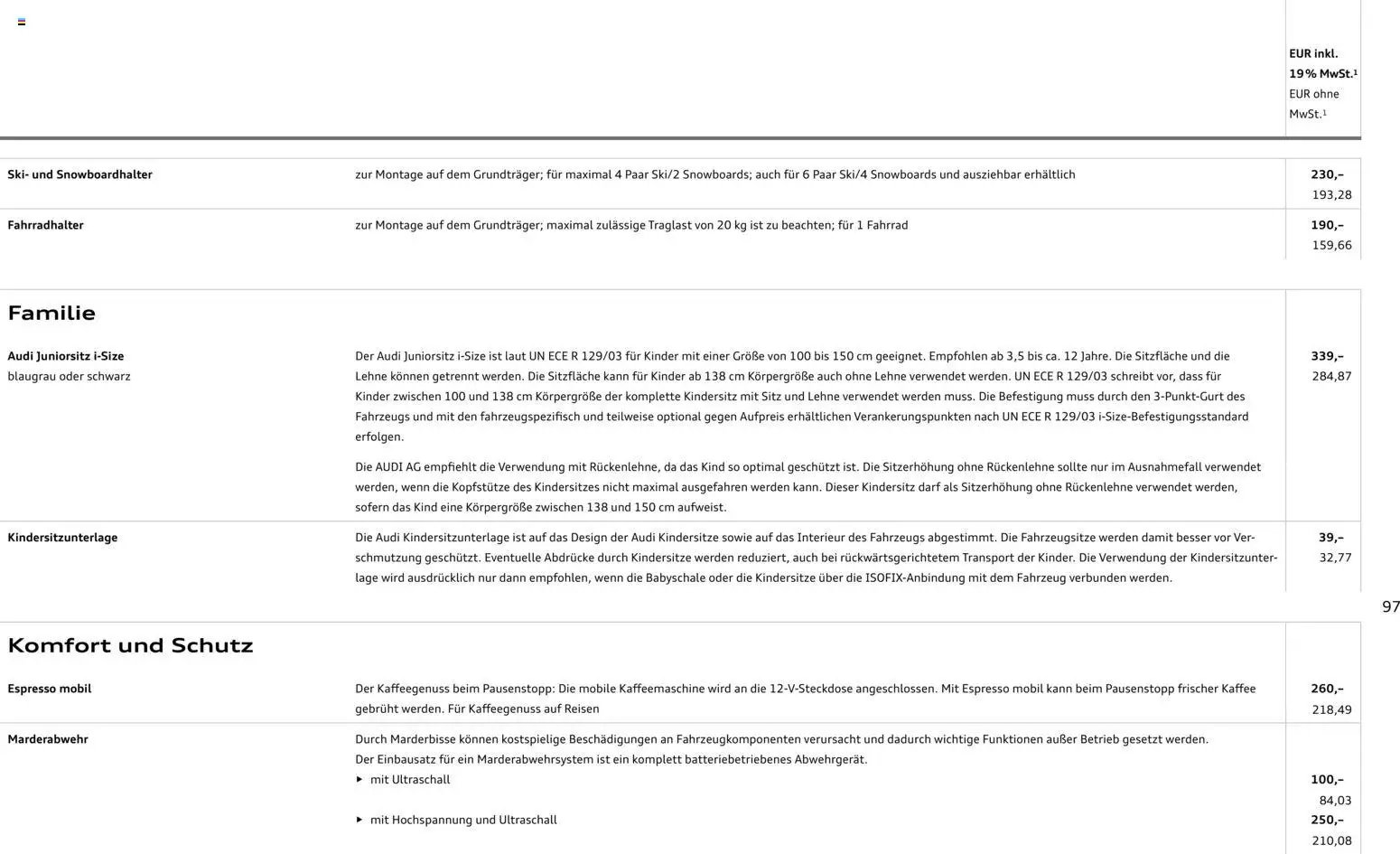 Audi A1 Sportback / A1 allstreet