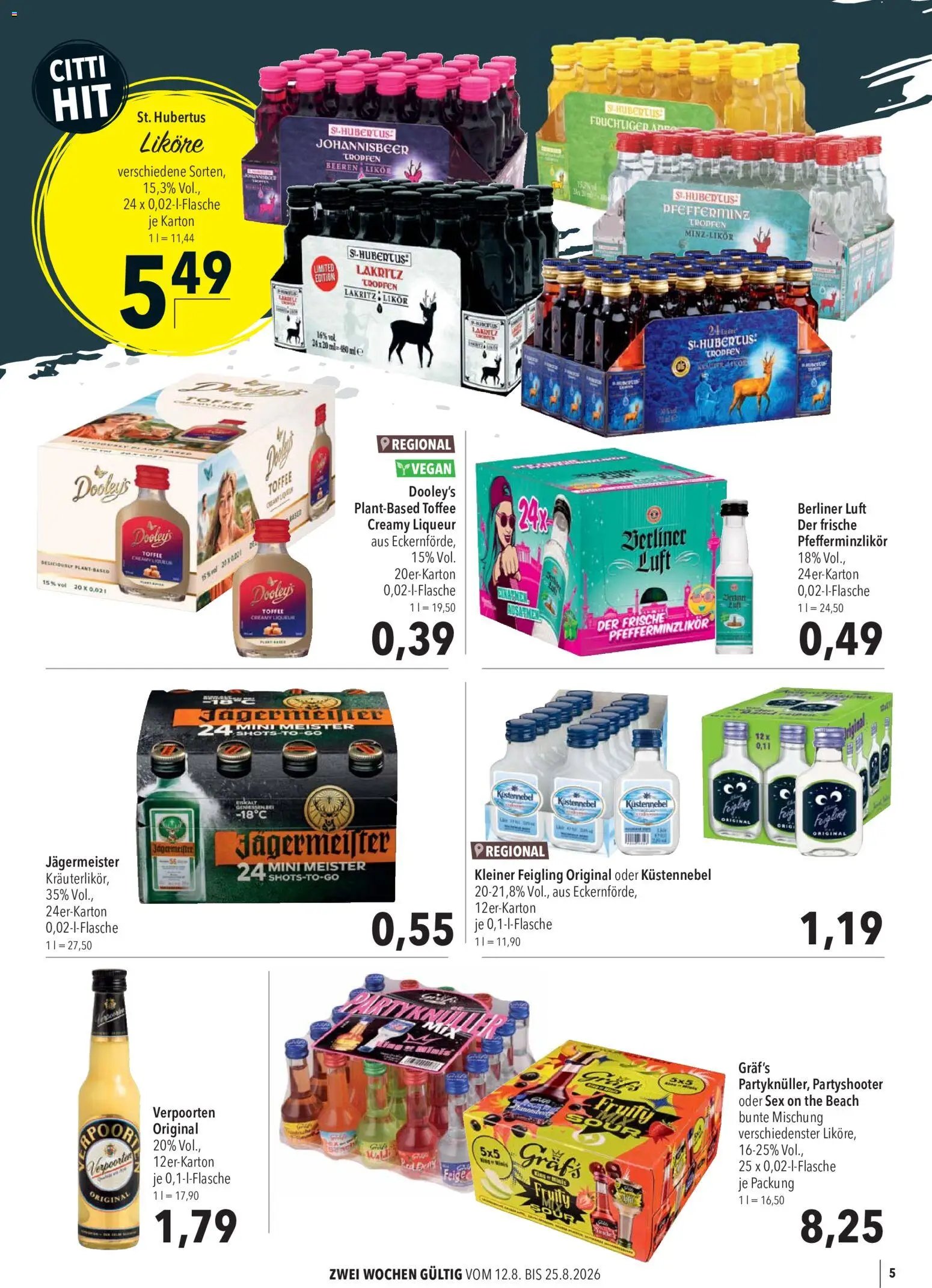CITTI Markt Kioskwerbung