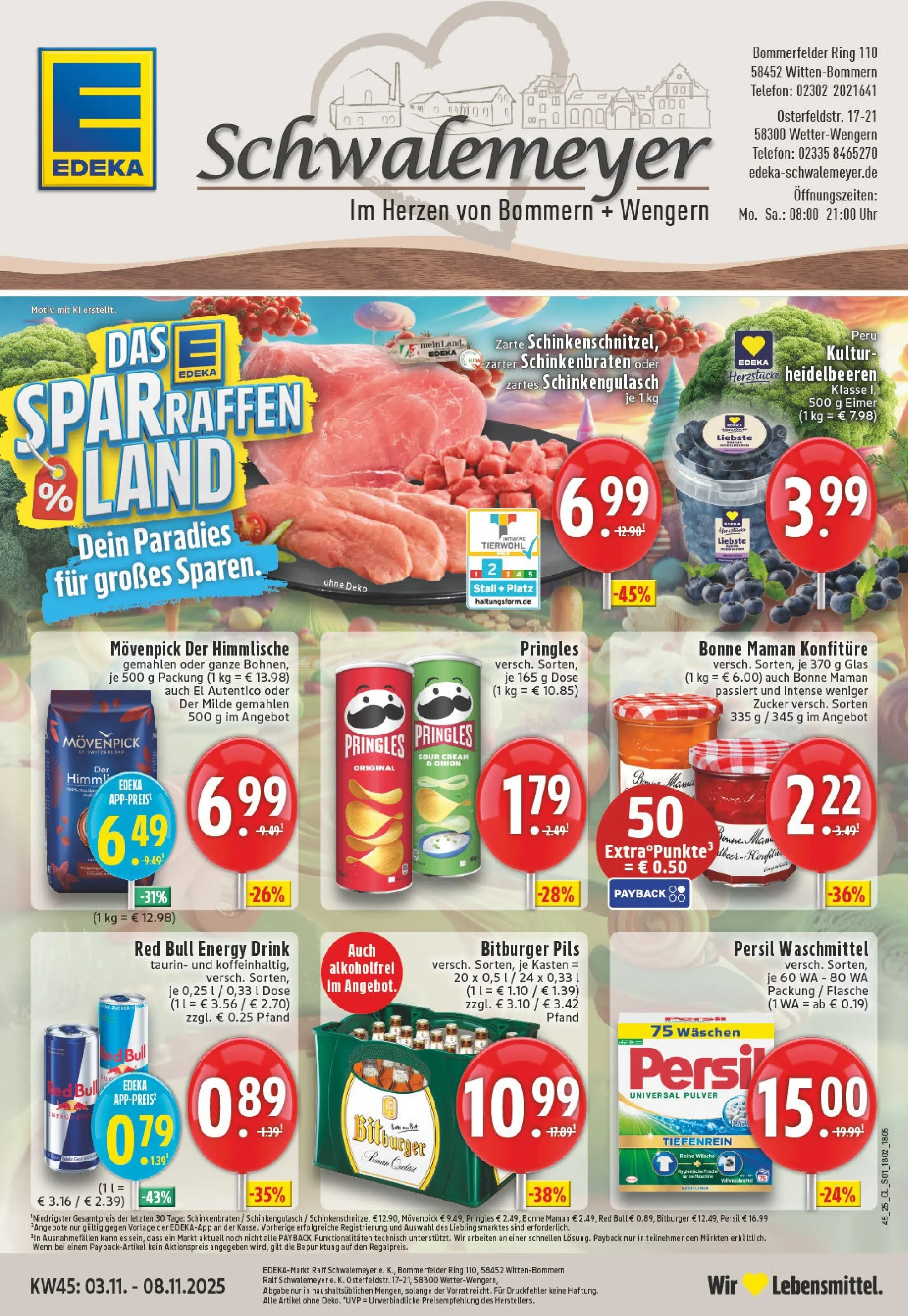 Edeka prospekt Witten-Bommern	
