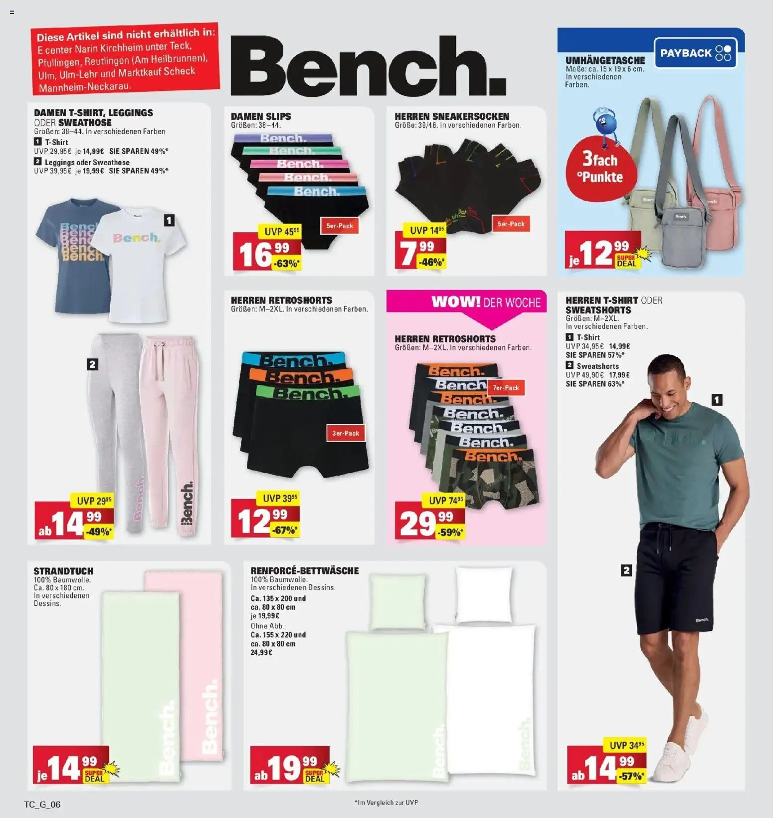E center - E center: Wochenangebote