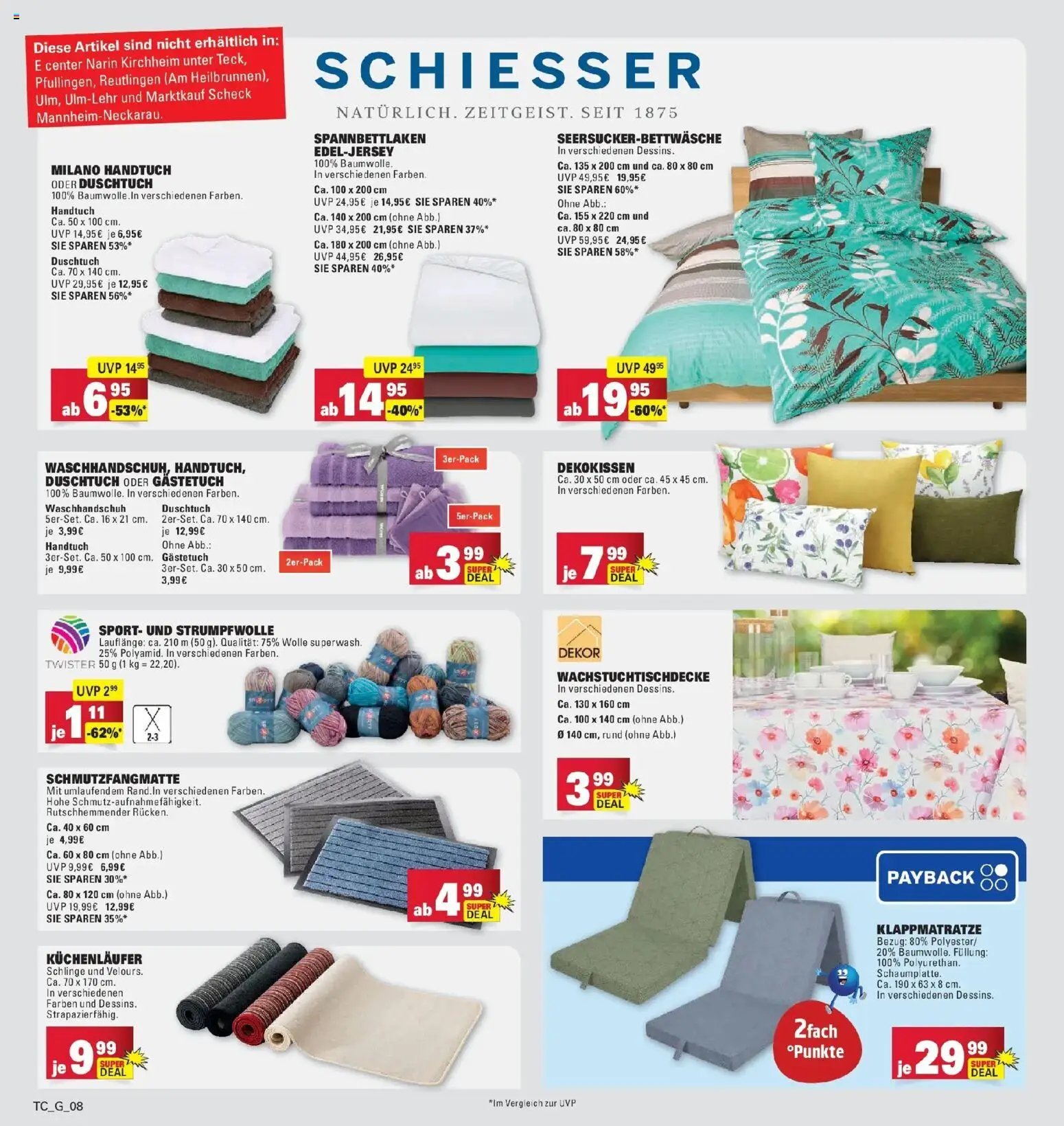 E center - E center: Wochenangebote