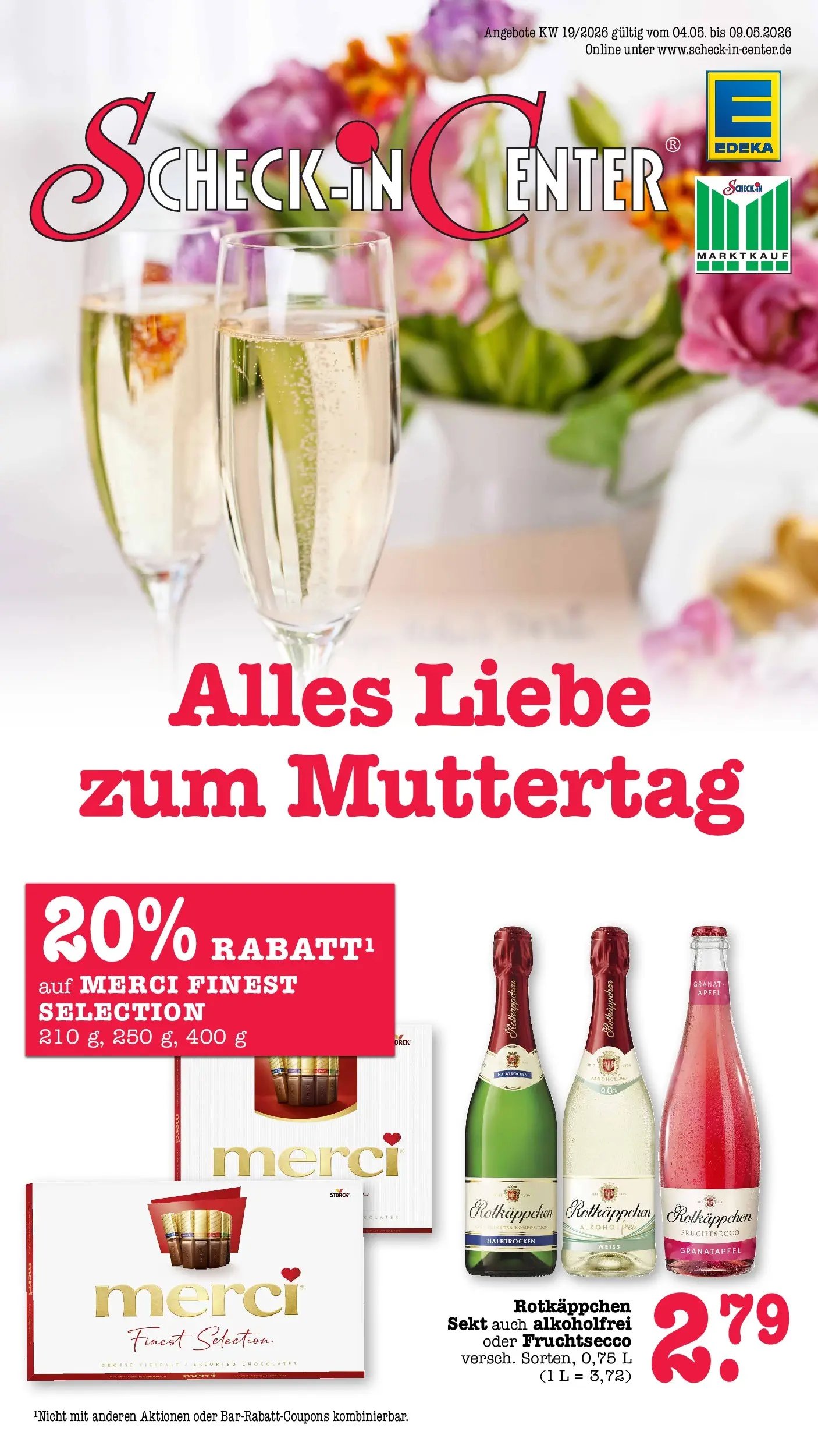 E center Prospekt Mannheim-Wohlgelegen	 (2026-05-04 - 2026-05-09)