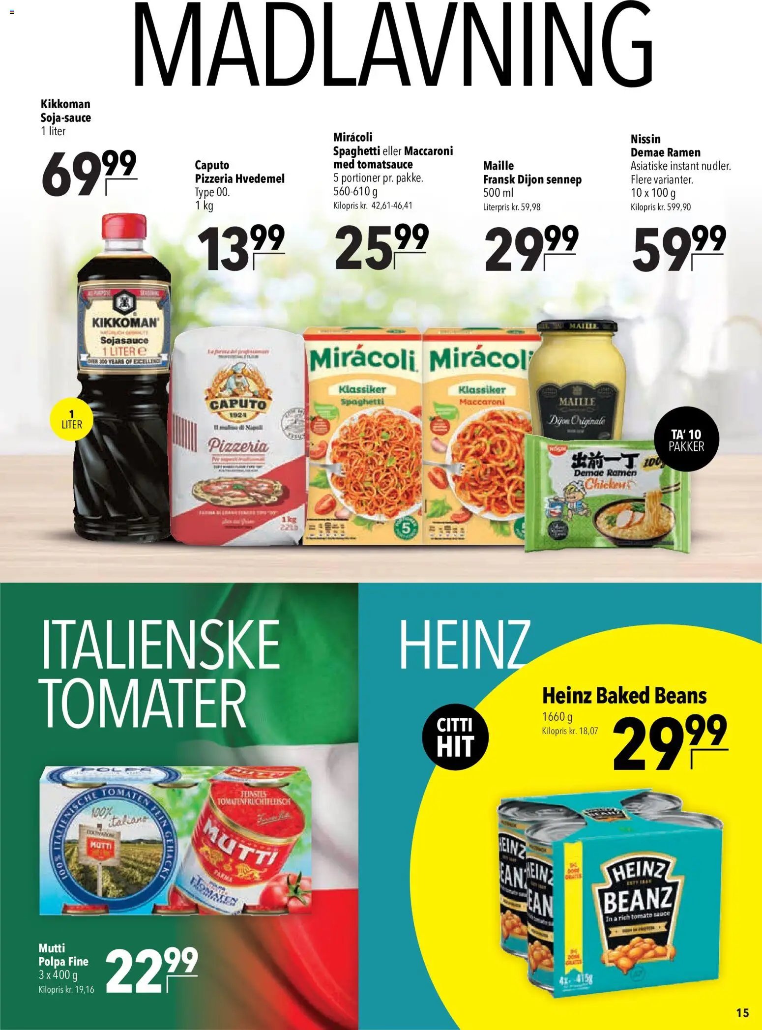 CITTI Markt Dänemark-Werbung