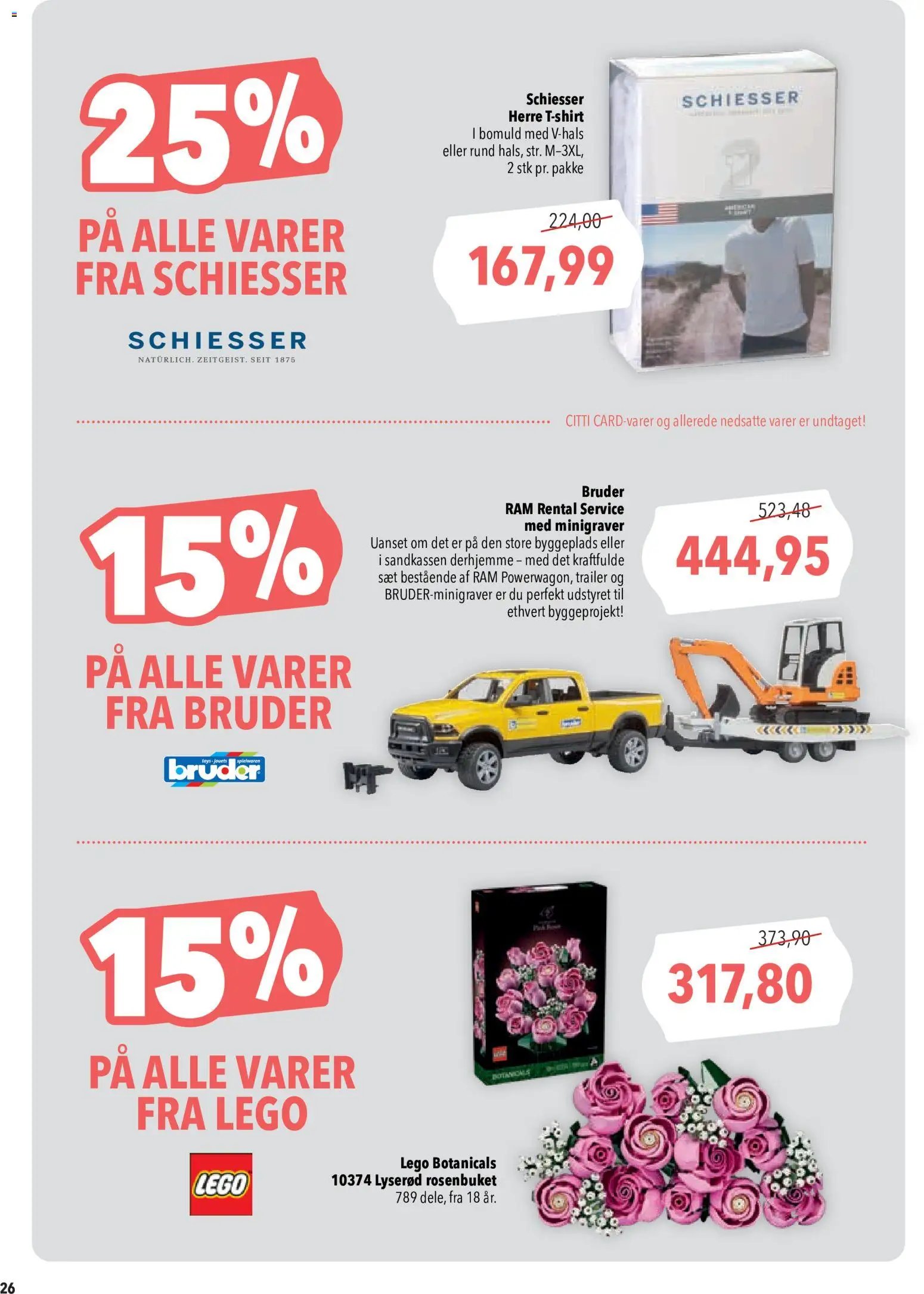 CITTI Markt Dänemark-Werbung