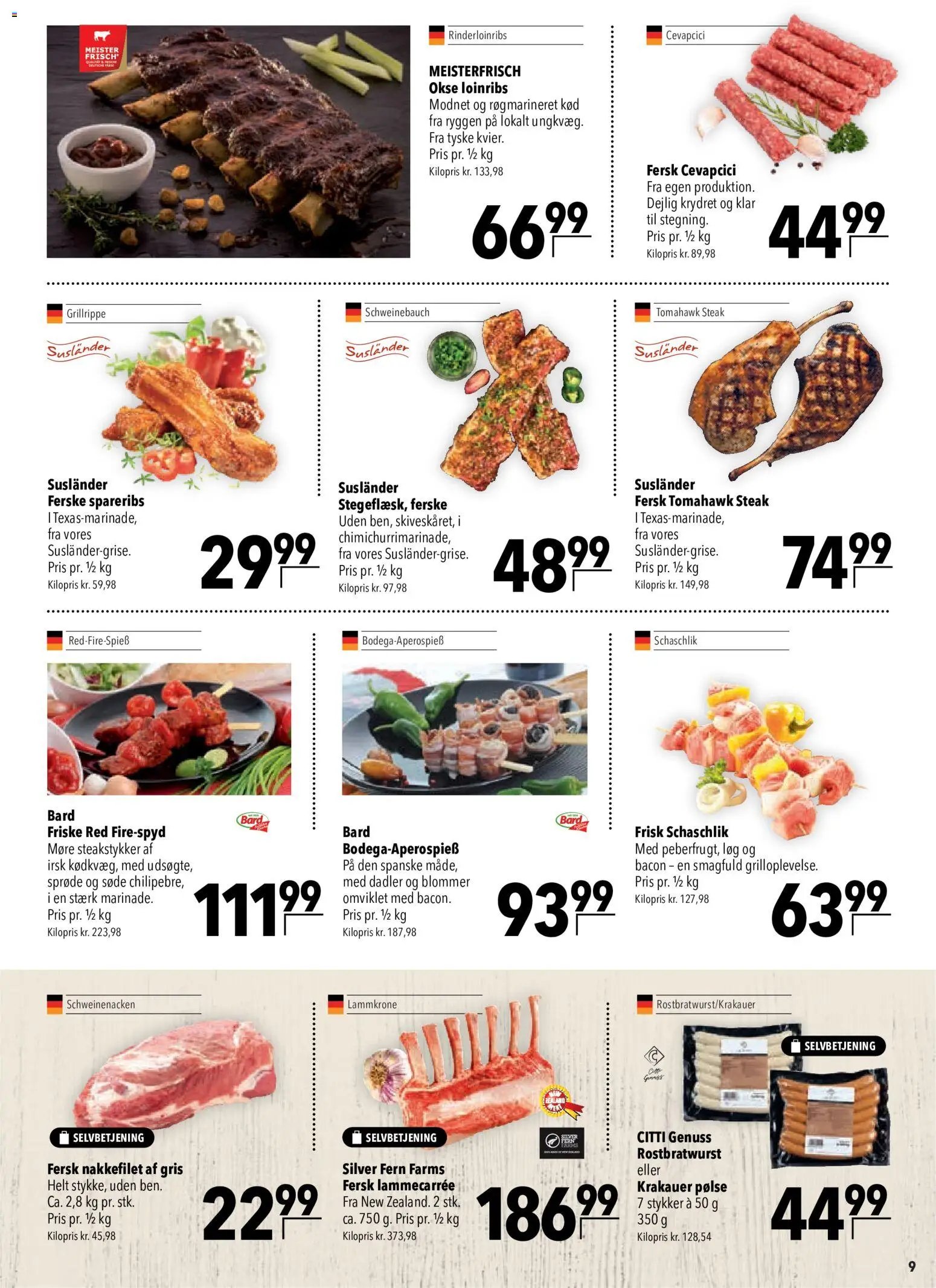 CITTI Markt Dänemark-Werbung