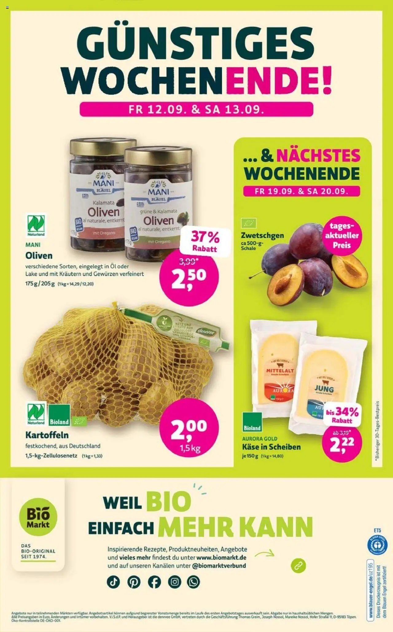 Denns BioMarkt Angebote (2025-09-10 - 2025-09-23) | 12