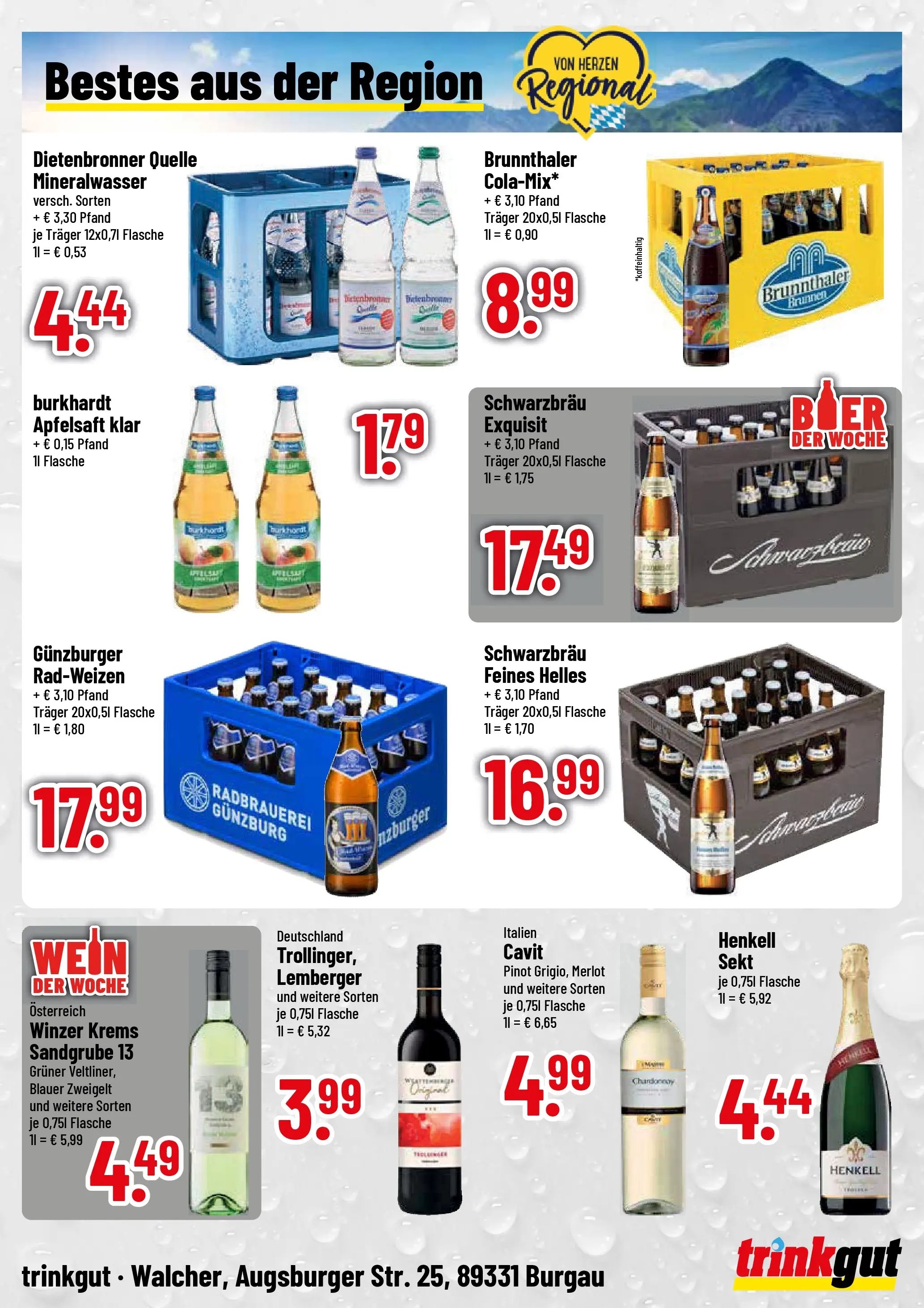 Trinkgut - trinkgut: Wochenangebote