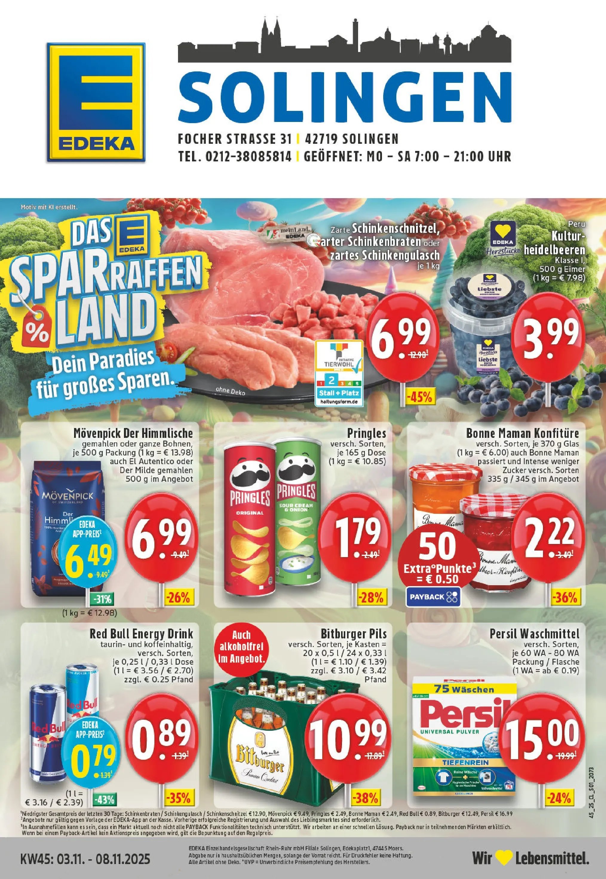 Edeka prospekt Solingen	