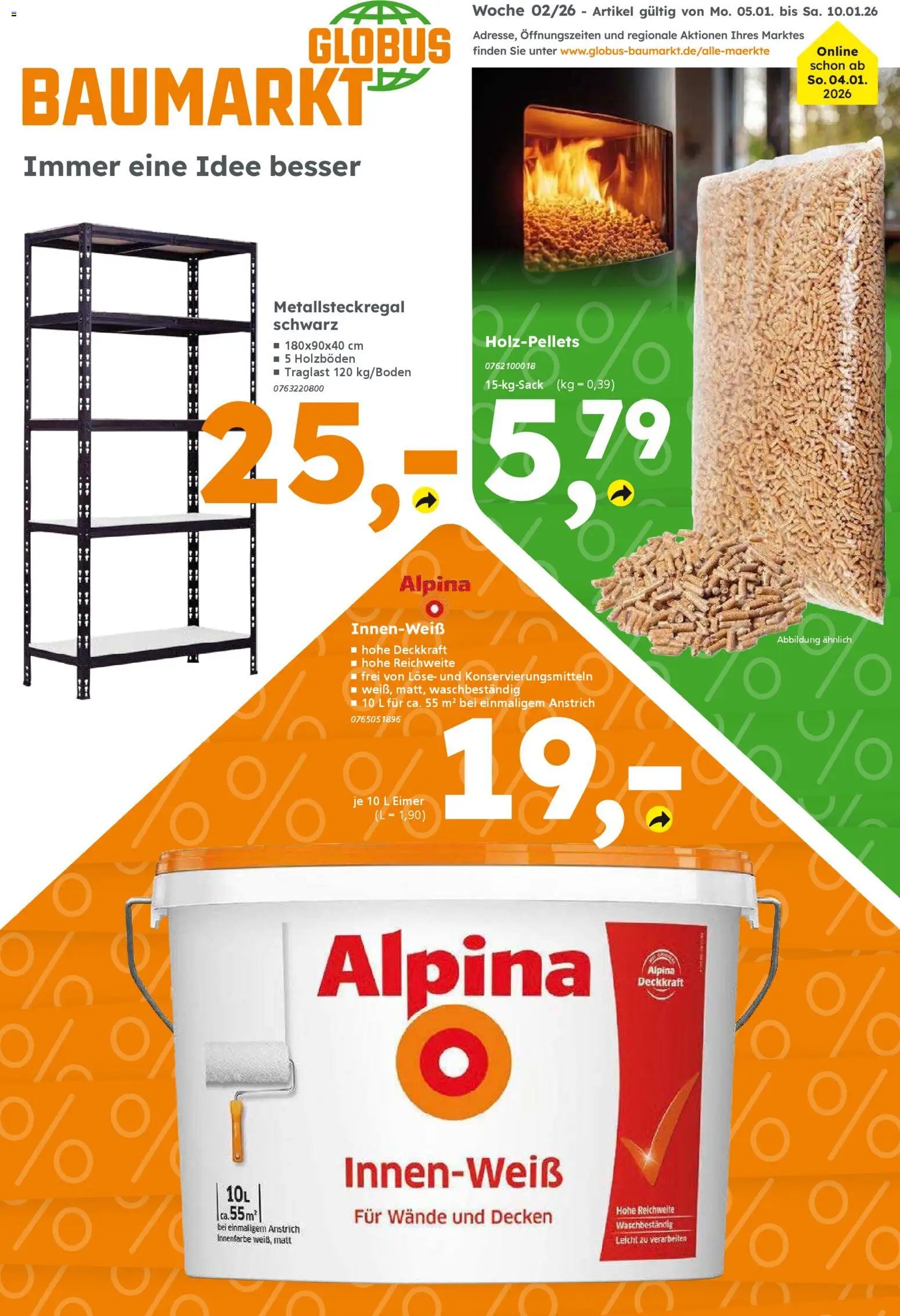 Globus Baumarkt Prospekt 	