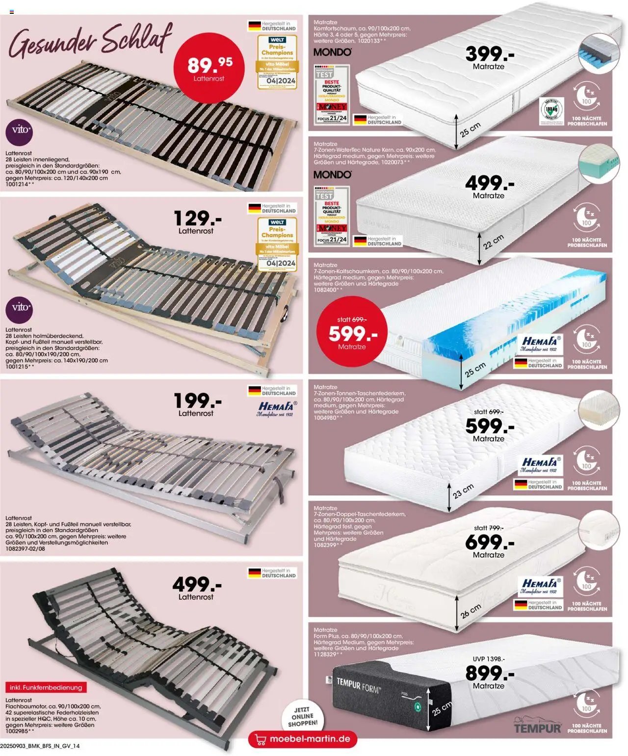 Möbel Martin Prospekt Sessel & Sofas Trendmesse	  (2025-09-03 - 2025-09-30) | 14