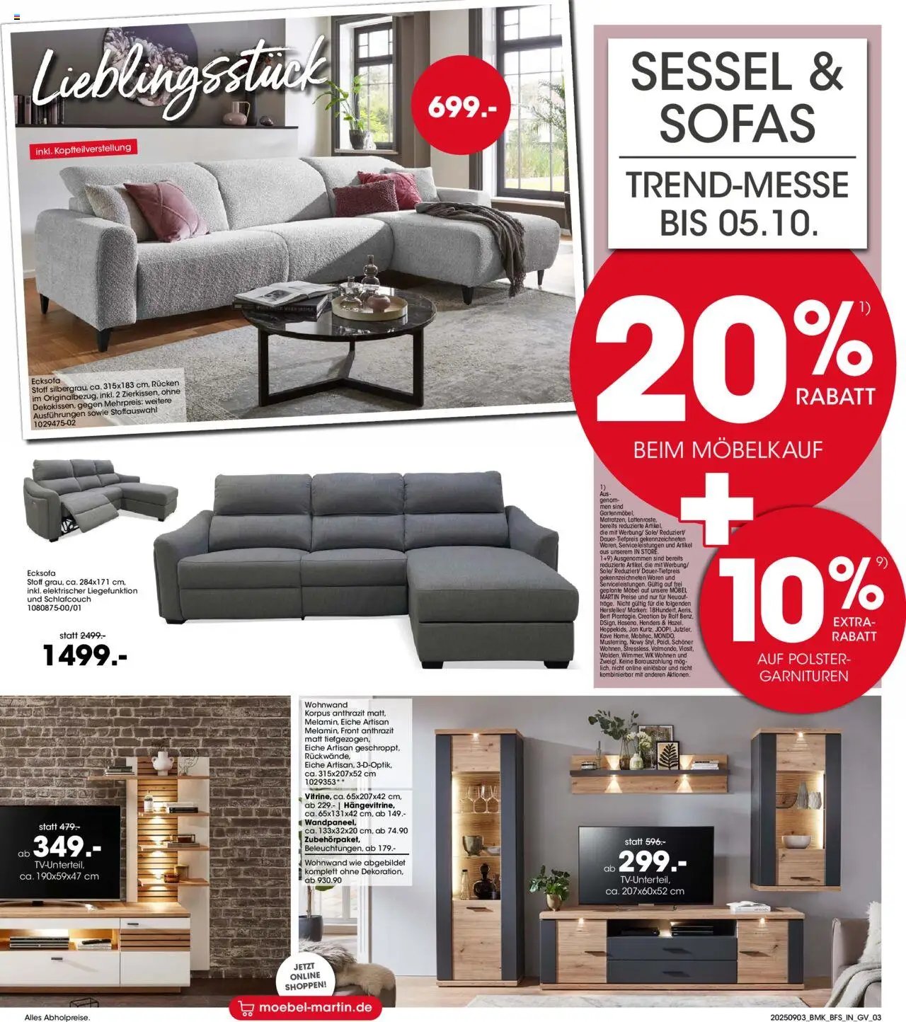 Möbel Martin Prospekt Sessel & Sofas Trendmesse	  (2025-09-03 - 2025-09-30) | 3