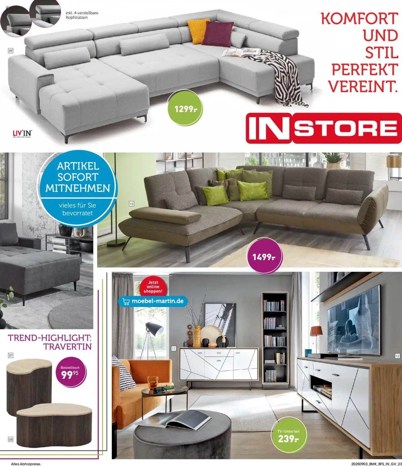 Möbel Martin Prospekt Sessel & Sofas Trendmesse	  (2025-09-03 - 2025-09-30) | 23
