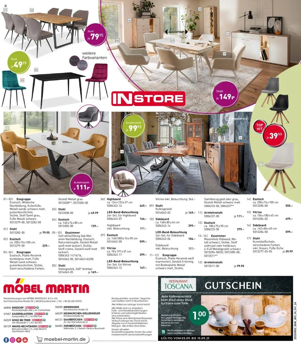 Möbel Martin Prospekt Sessel & Sofas Trendmesse	  (2025-09-03 - 2025-09-30) | 24