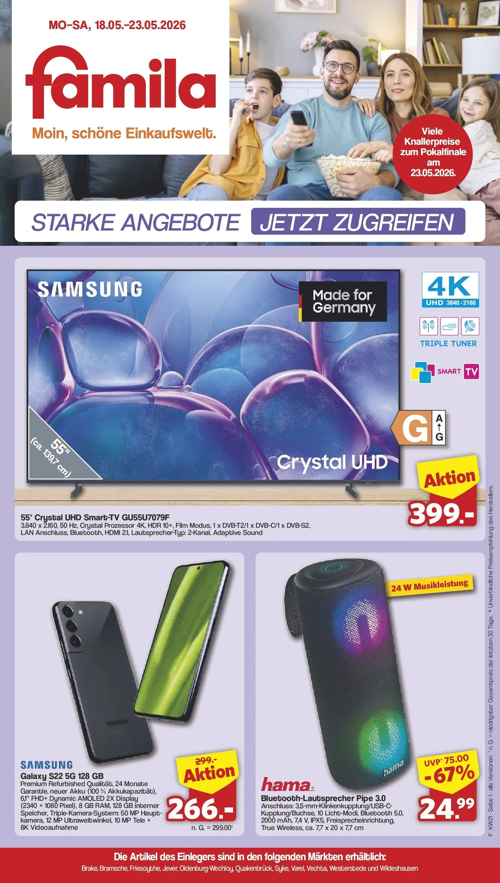 Famila Nordwest Einleger