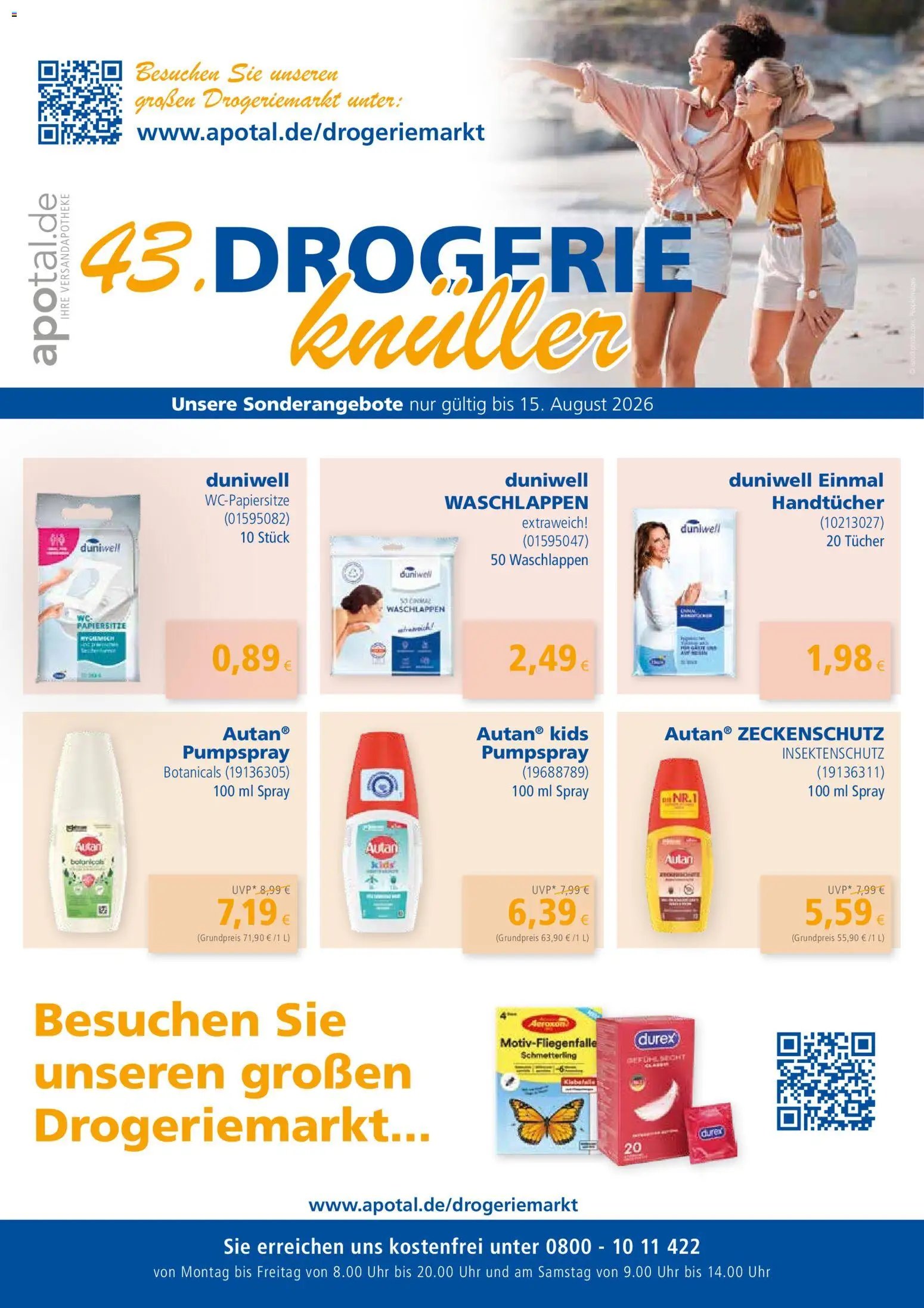 Apotal Sonderpost Drogerieknüller
