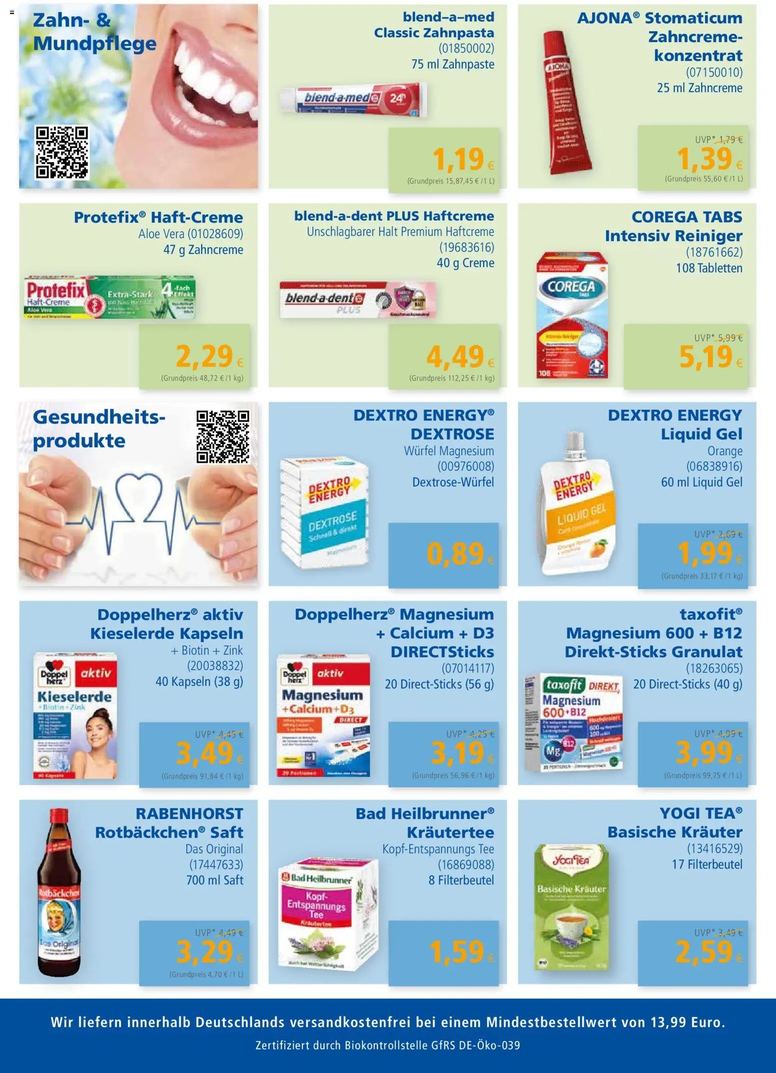 Apotal Sonderpost Drogerieknüller