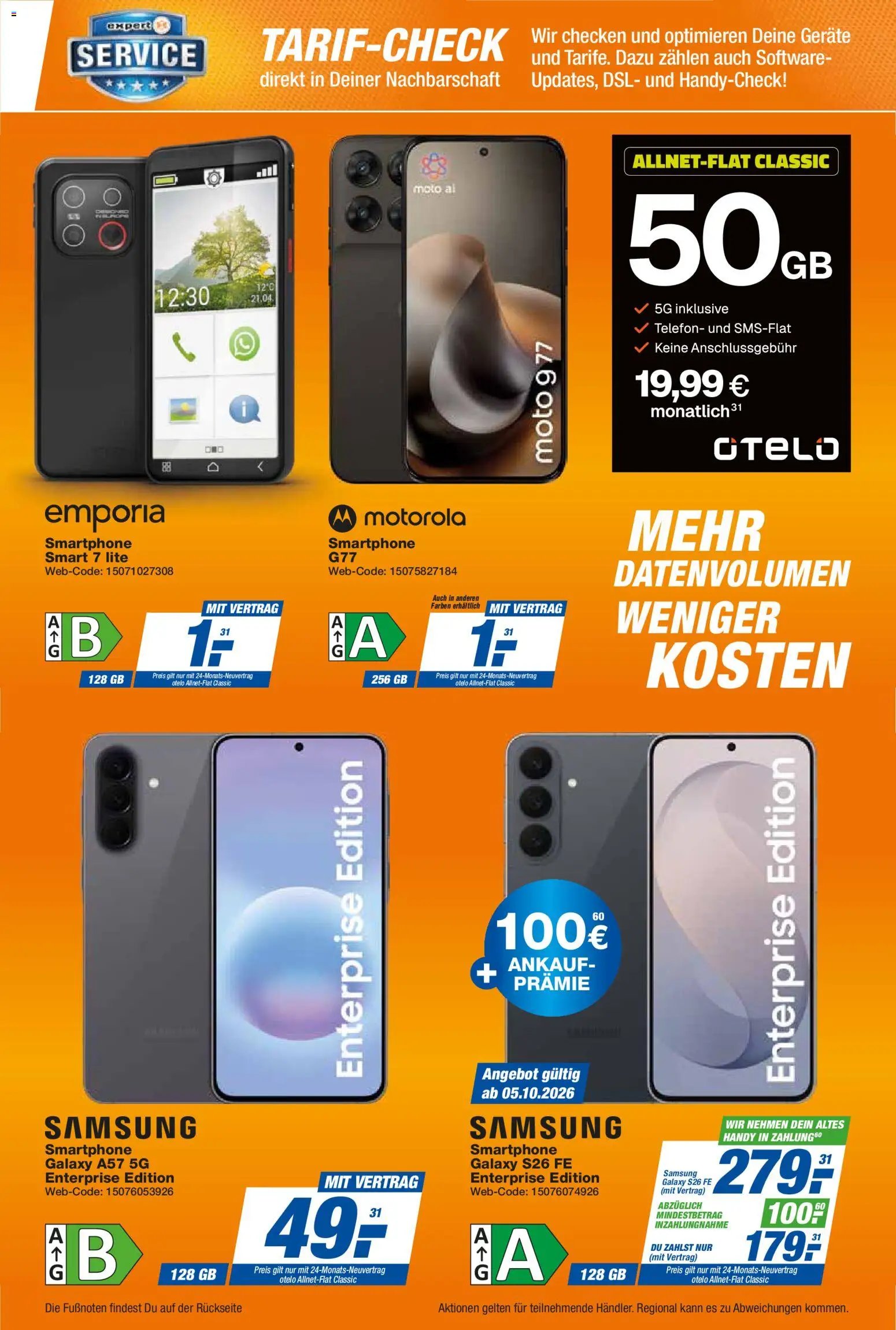 Expert Telekommunikations-Highlights im Oktober