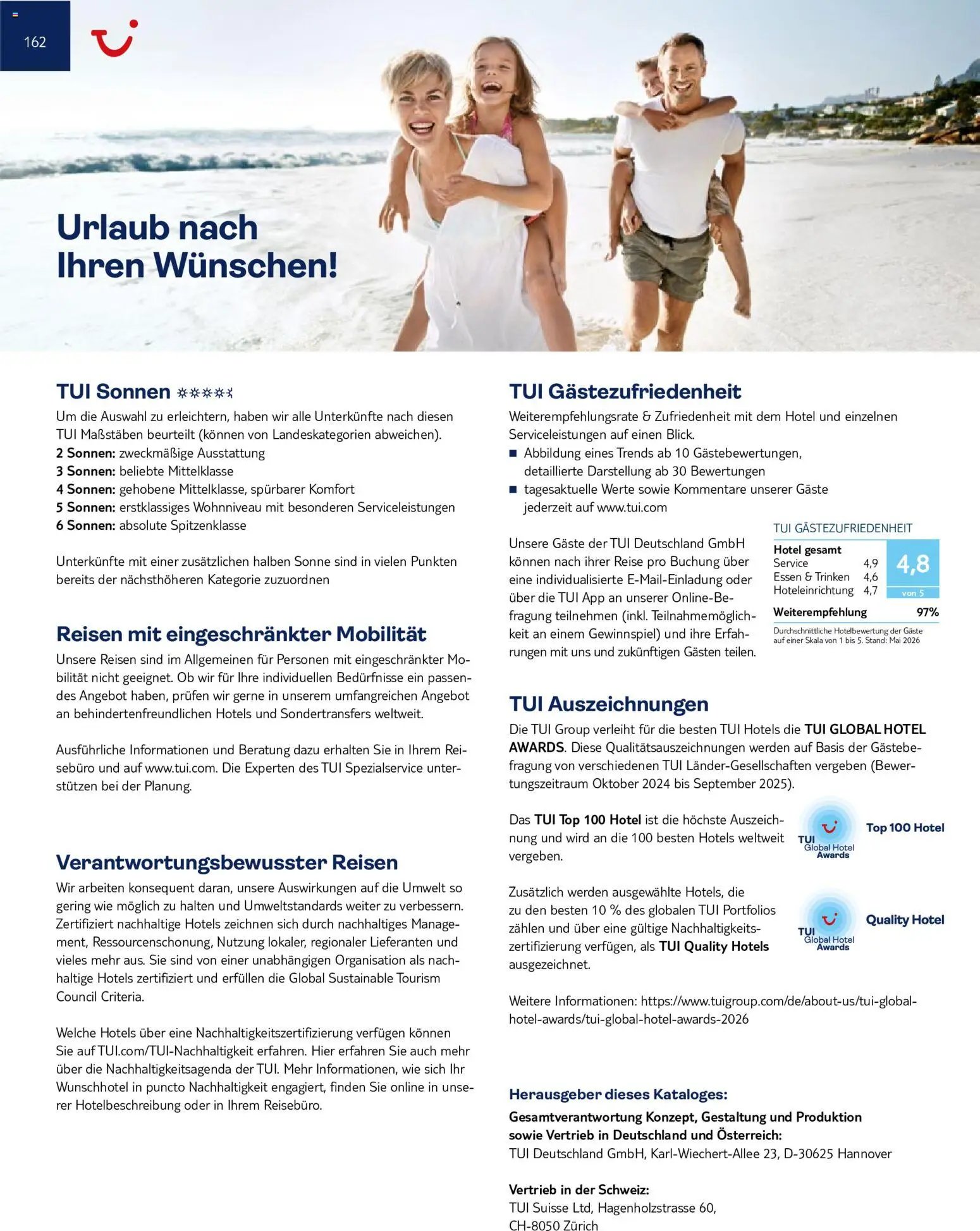 TUI Prospekt Mittelamerika & Karibik 2026/27