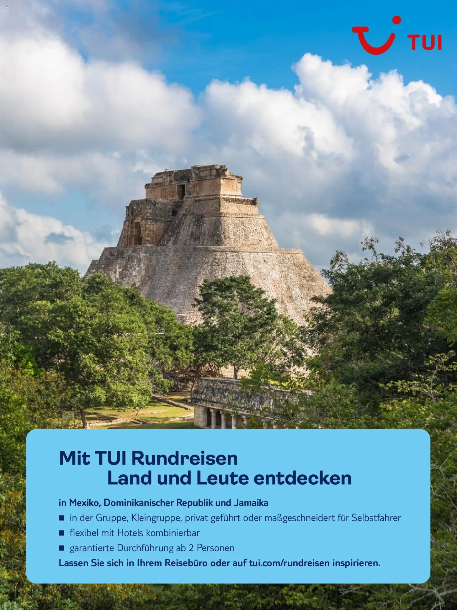 TUI Prospekt Mittelamerika & Karibik 2026/27