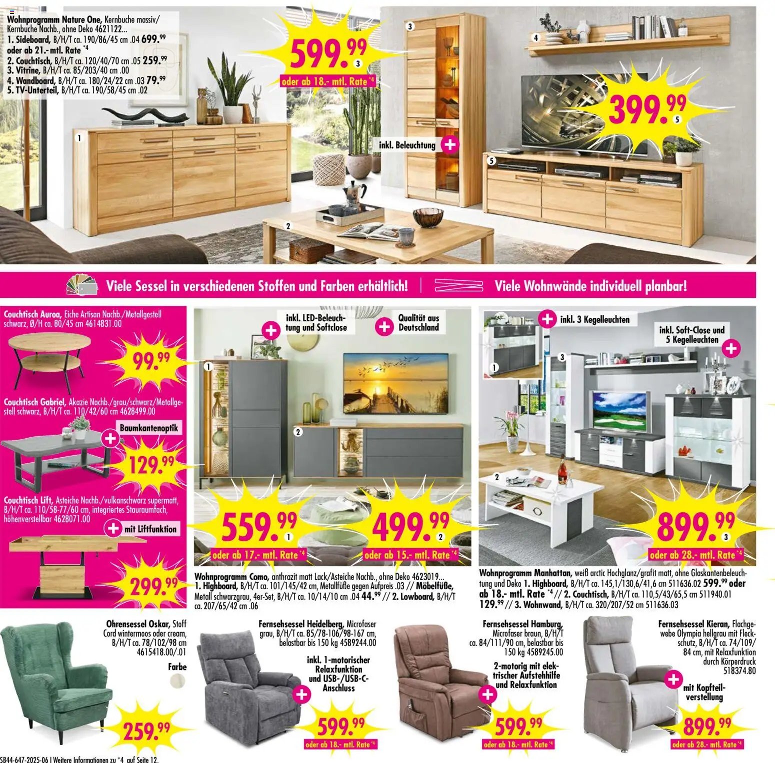 SB Möbel Boss Prospekt - Neubrandenburg	  (2025-10-25 - 2025-10-31)