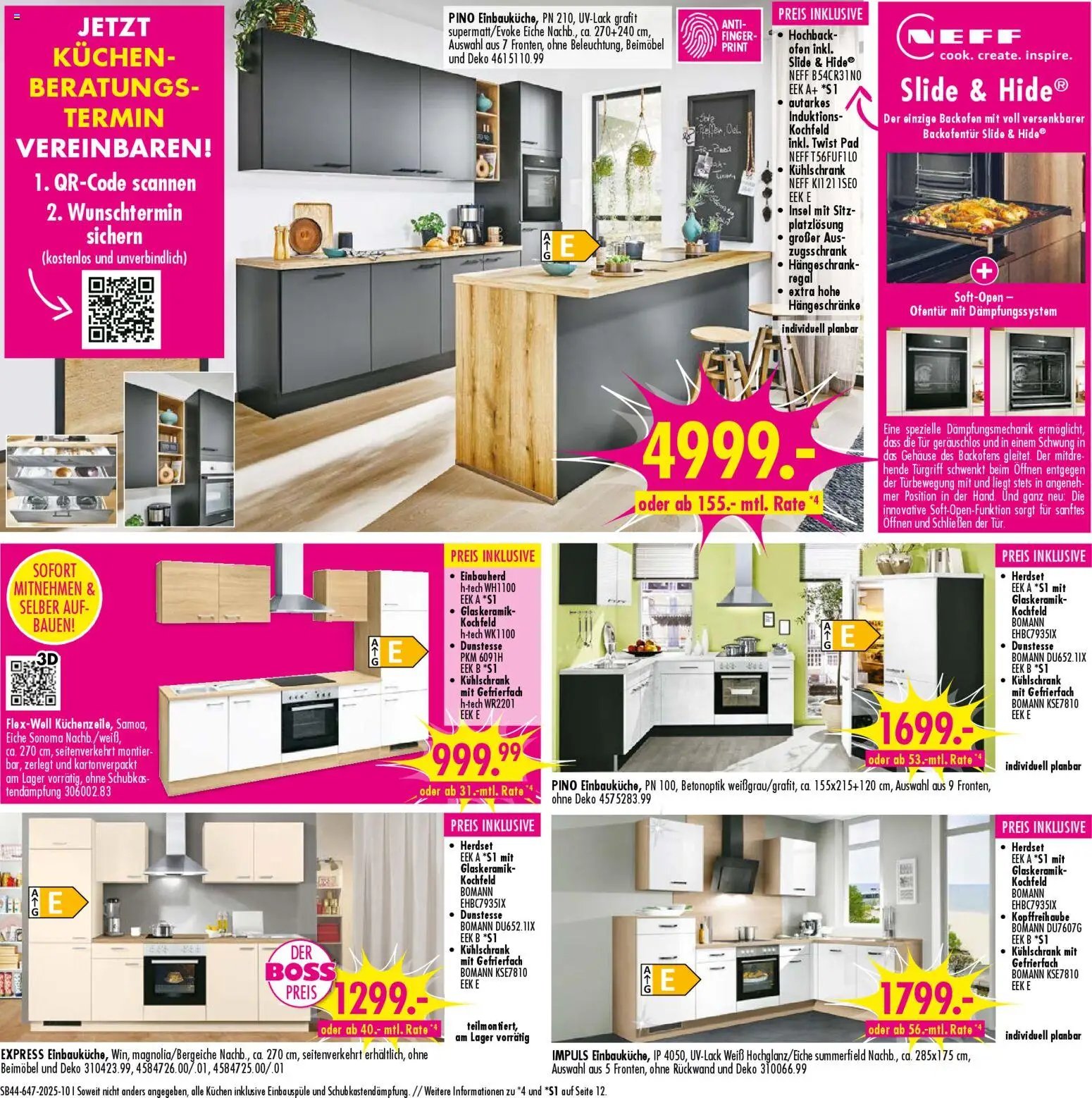 SB Möbel Boss Prospekt - Neubrandenburg	  (2025-10-25 - 2025-10-31)