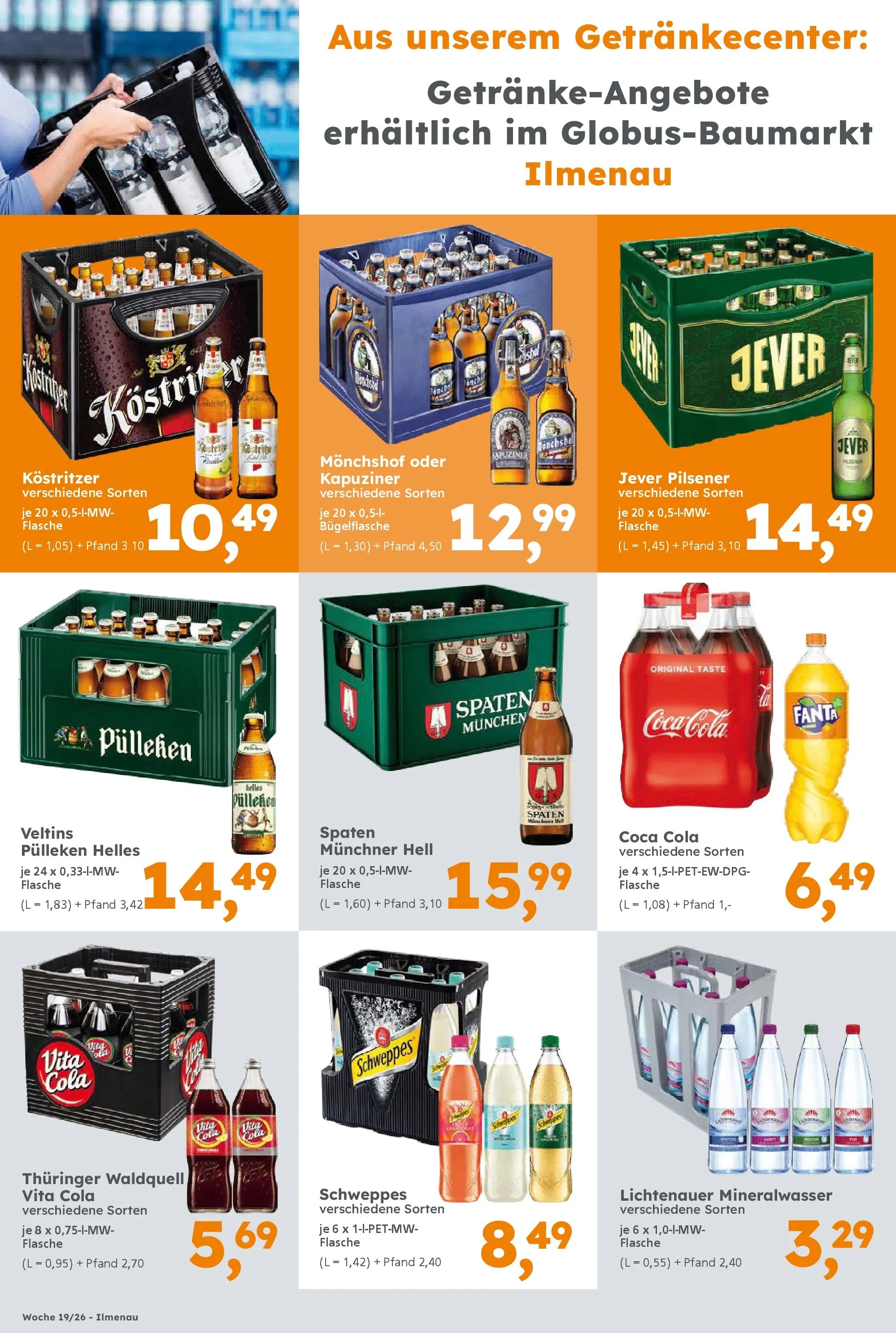 Globus Baumarkt Prospekt Ilmenau	