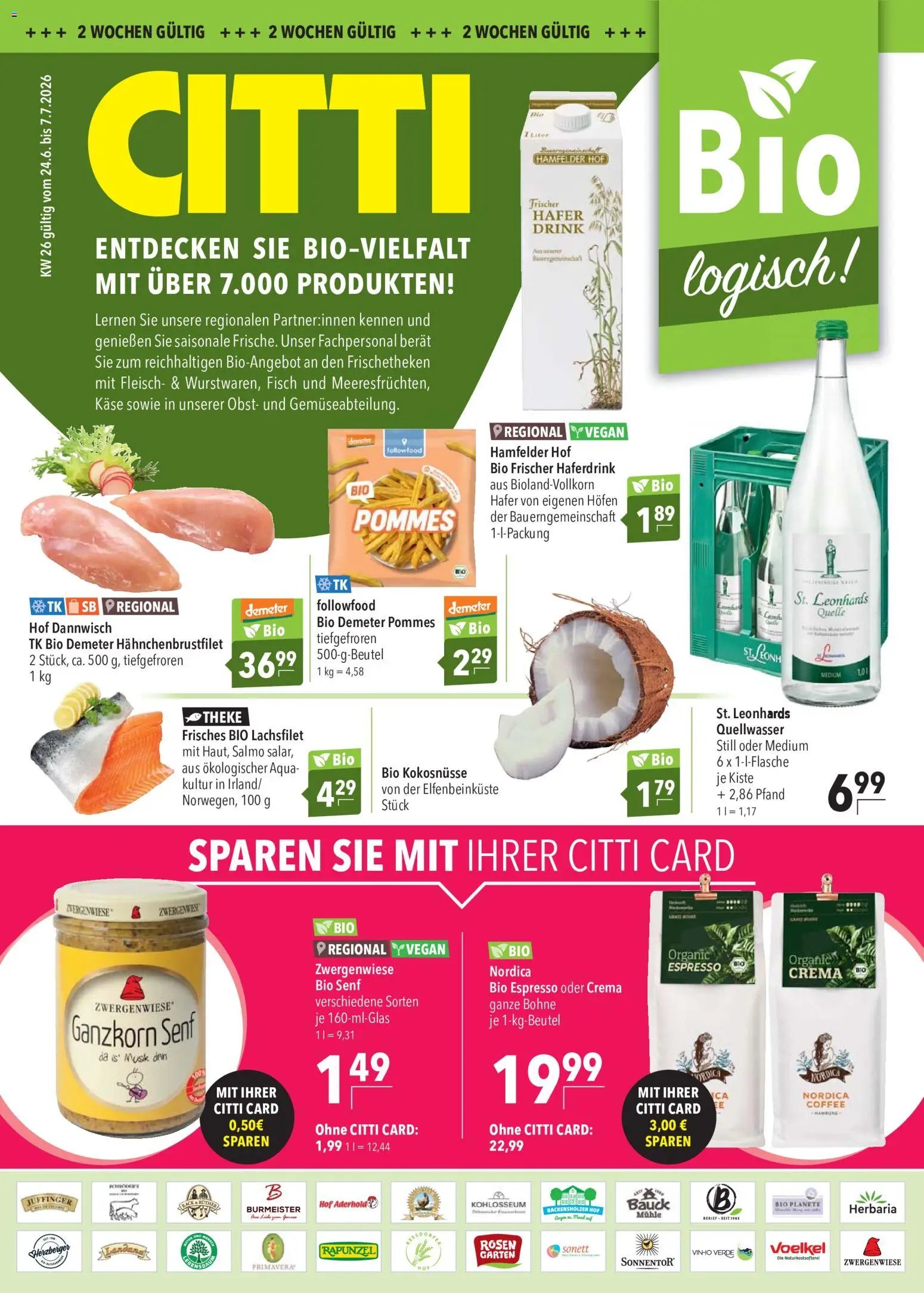 CITTI Markt Bio logisch!