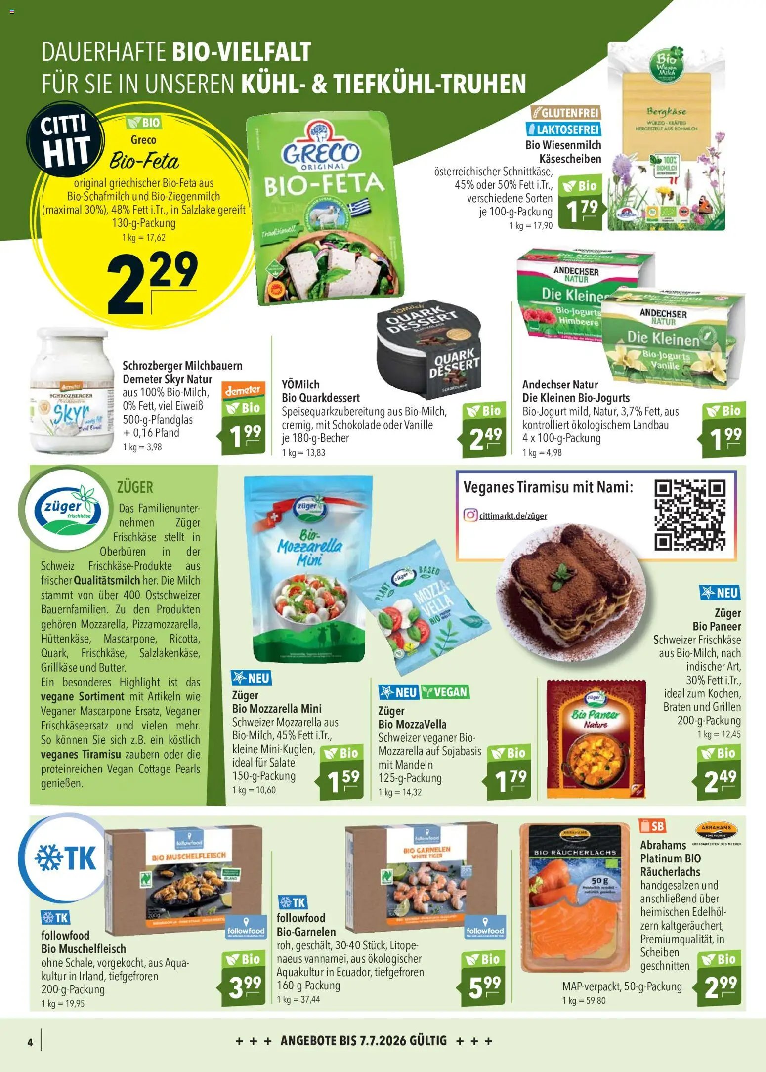 CITTI Markt Bio logisch!