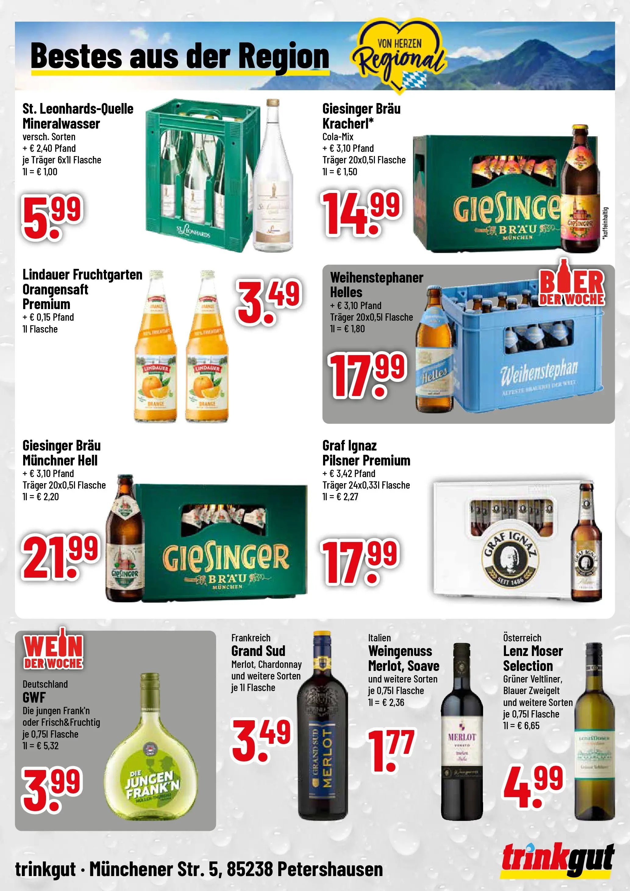 Trinkgut Prospekt Petershausen	