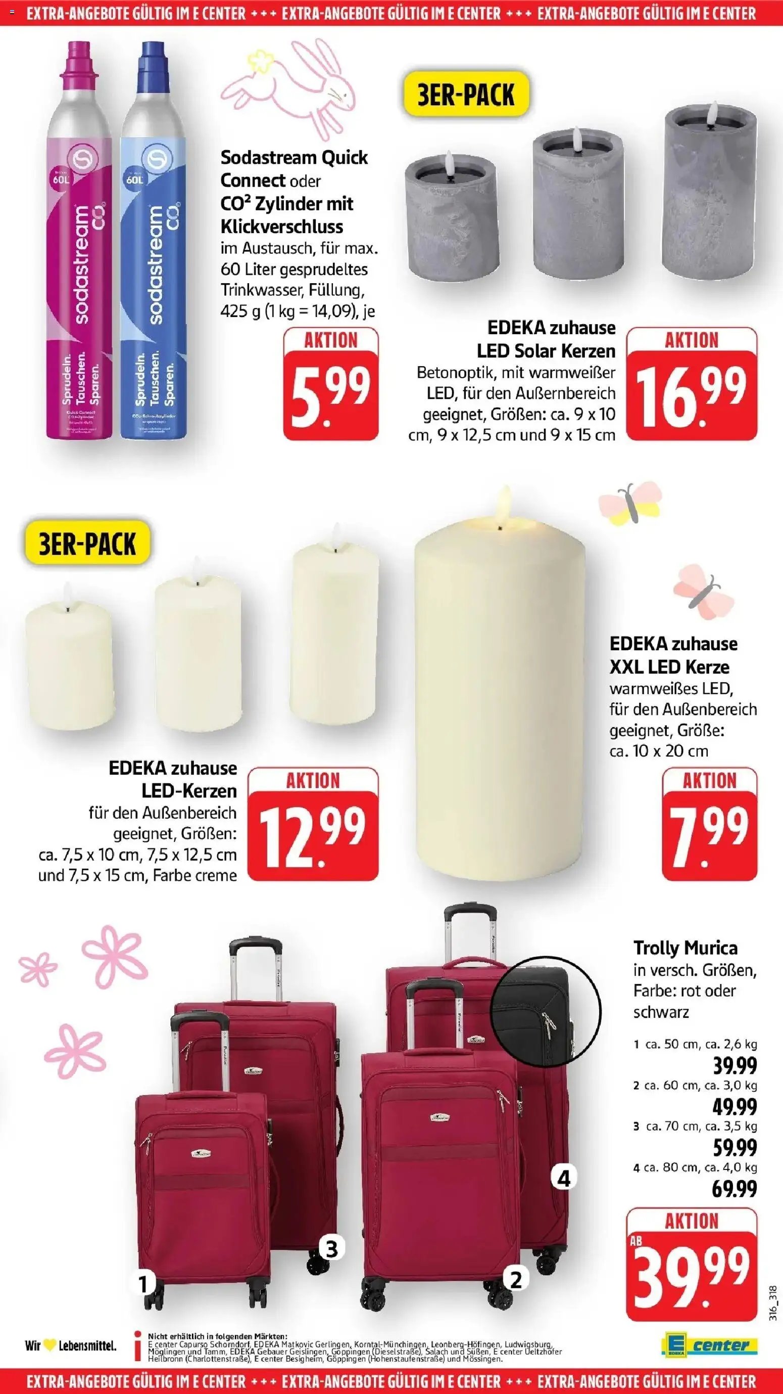 E center Prospekt Ulm An Der Donau	 (2026-03-23 - 2026-03-28)