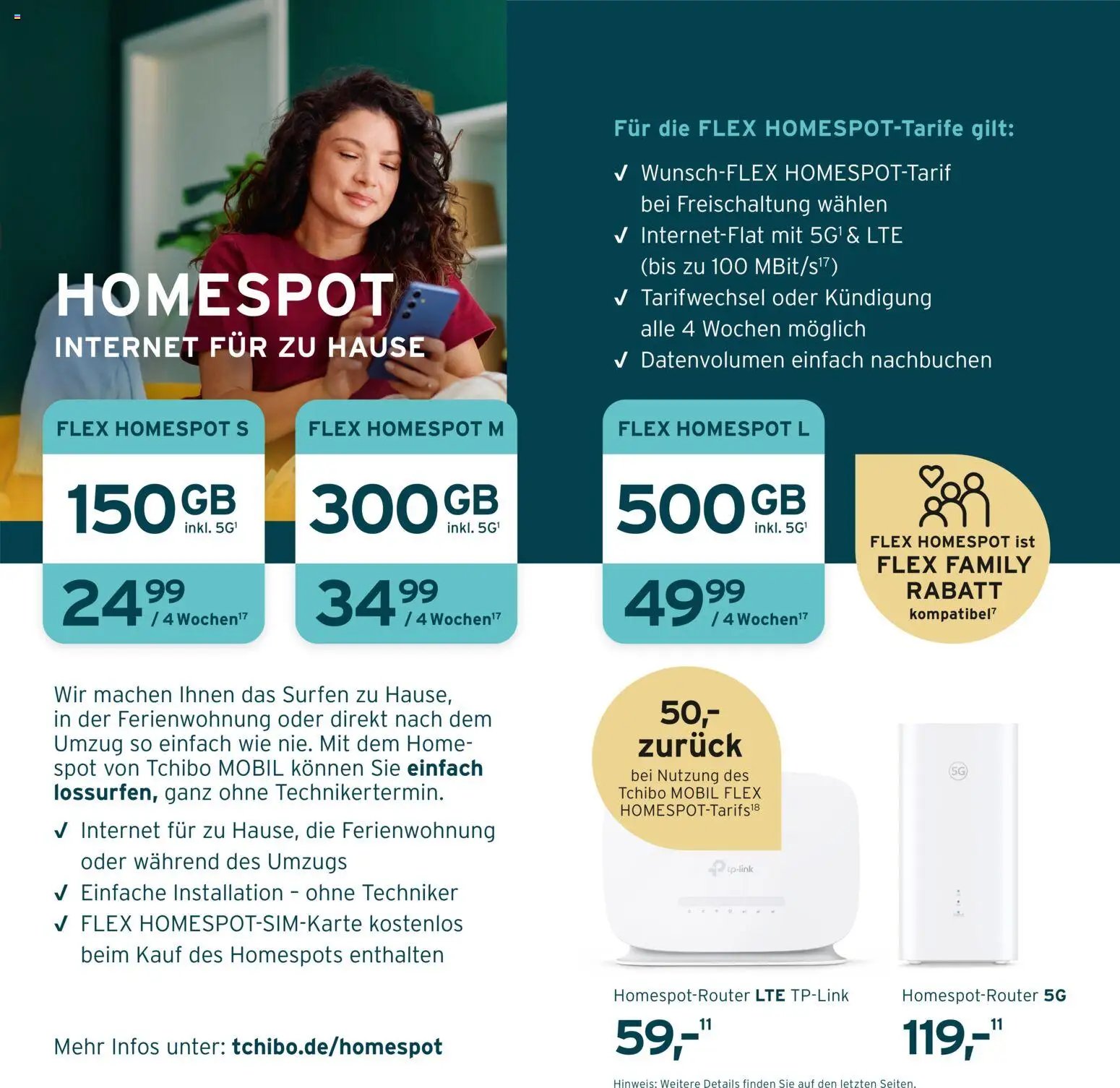 Tchibo Mobil Flyer
