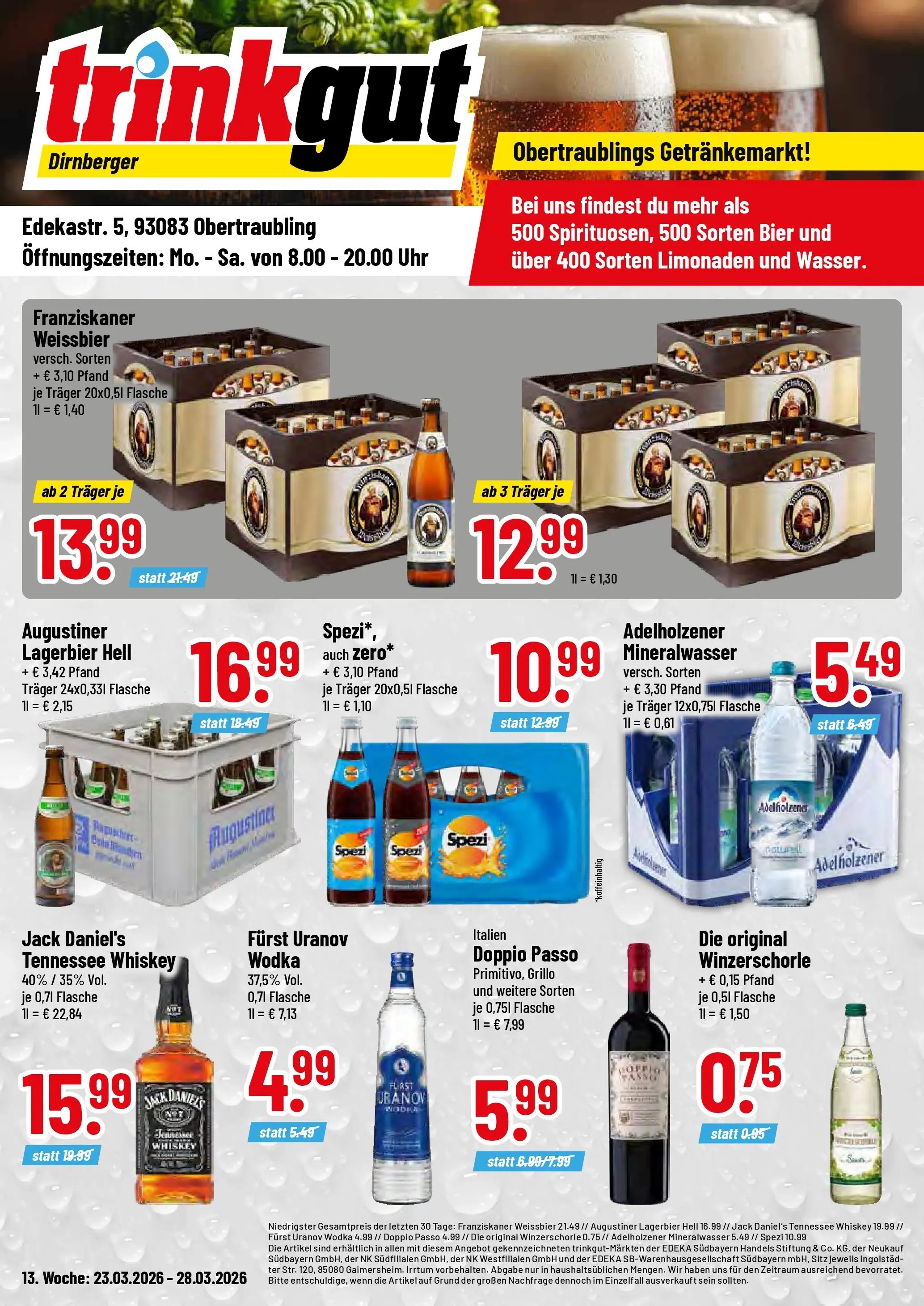 Trinkgut Prospekt Obertraubling	