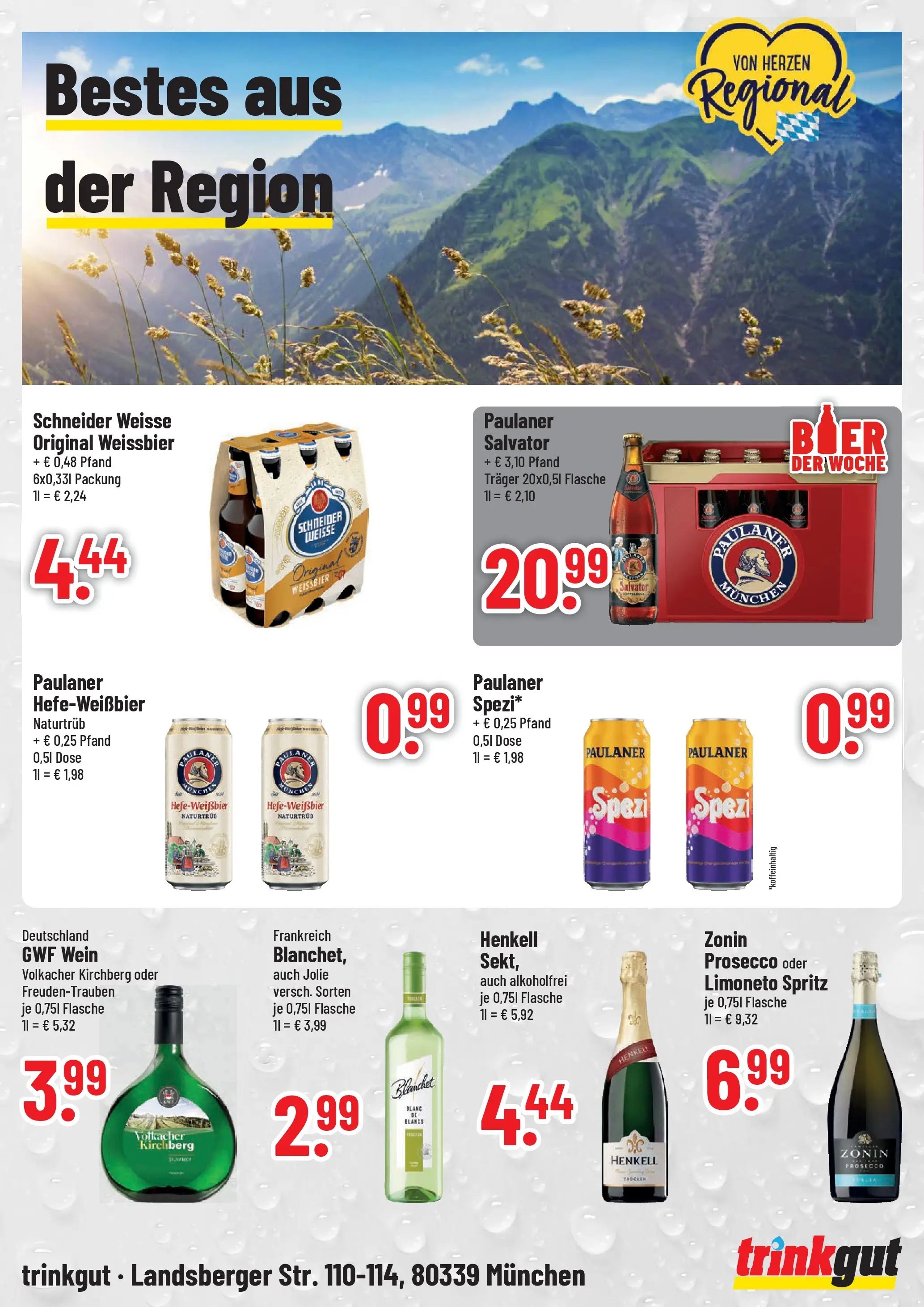 Trinkgut Prospekt München