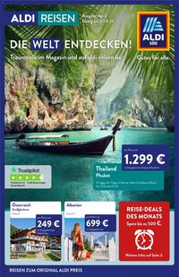Aldi Reisen Prospekt 	