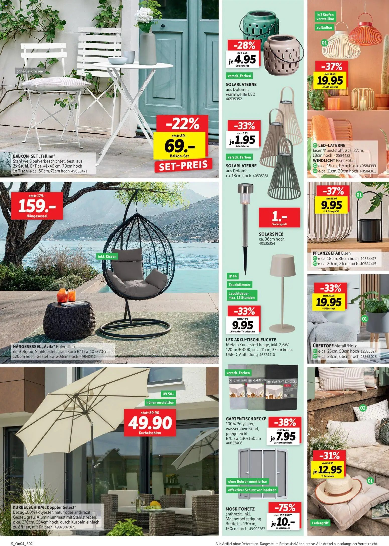 Sconto Prospekt Garten-spezial