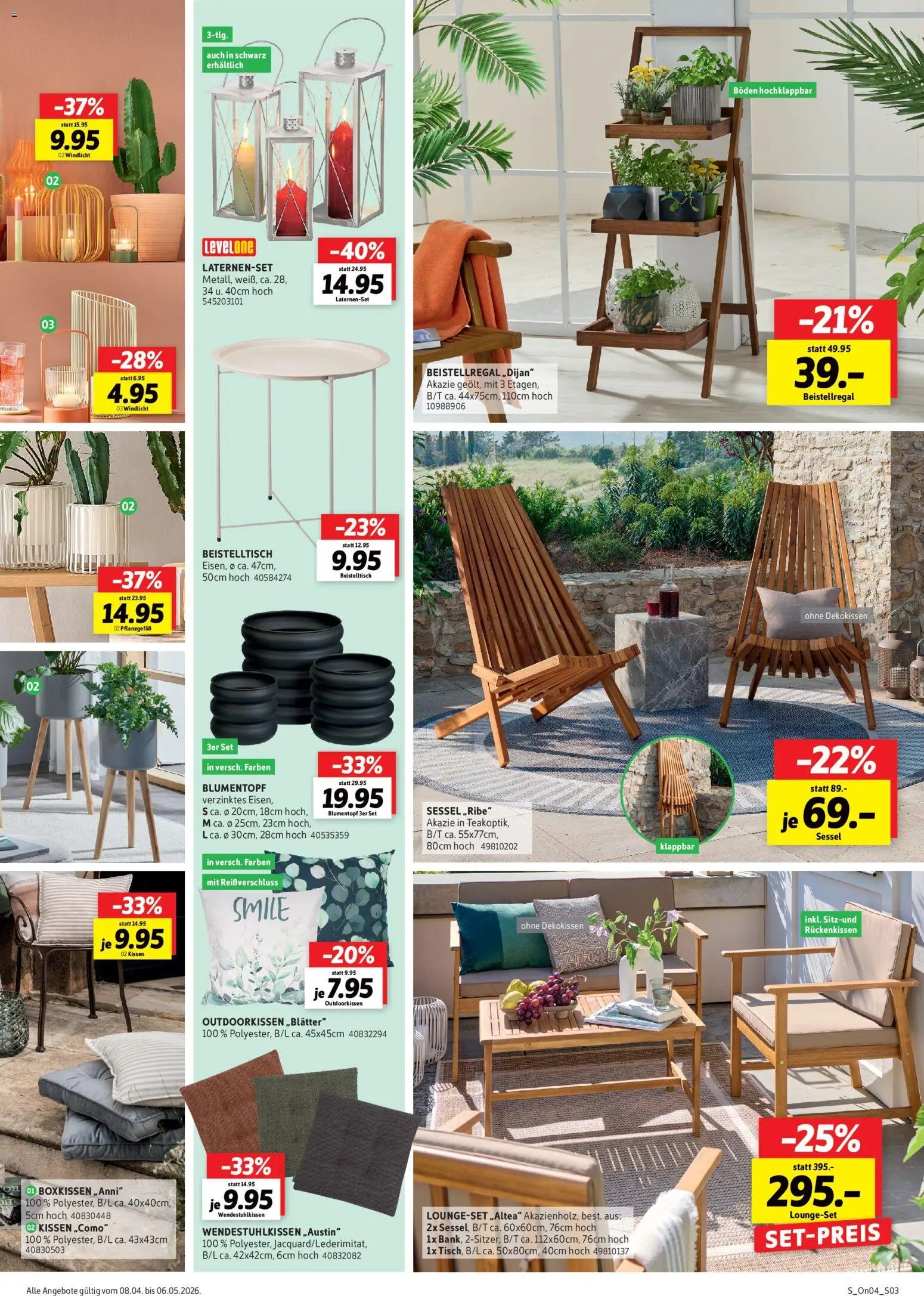 Sconto Prospekt Garten-spezial