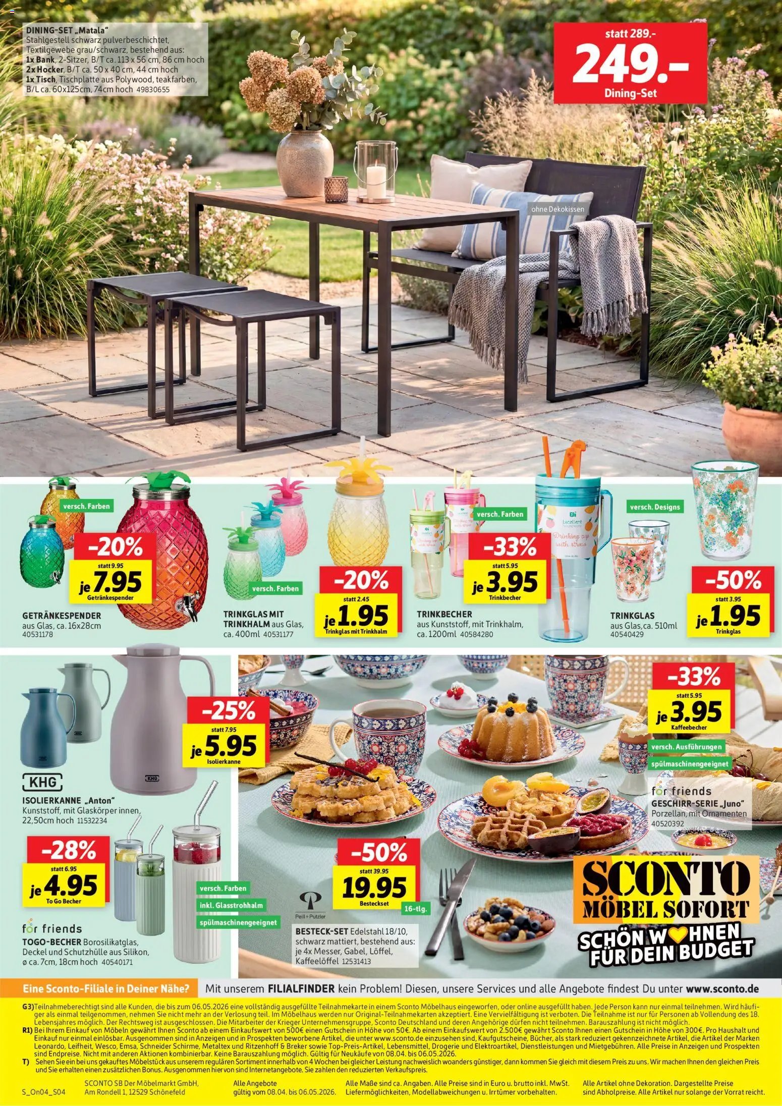 Sconto Prospekt Garten-spezial