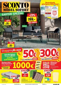 Sconto Prospekt Garten-spezial