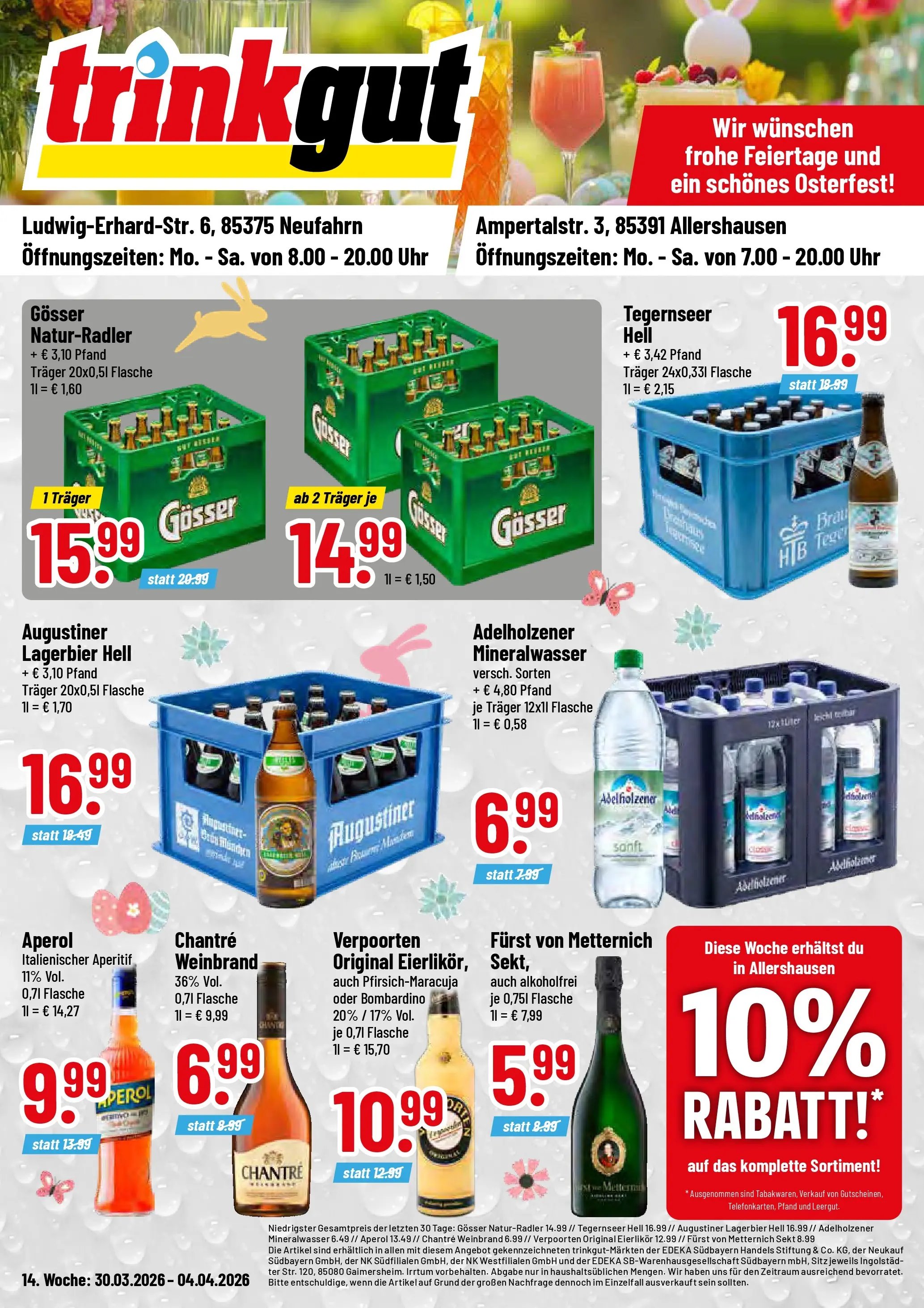 Trinkgut Prospekt Neufahrn	