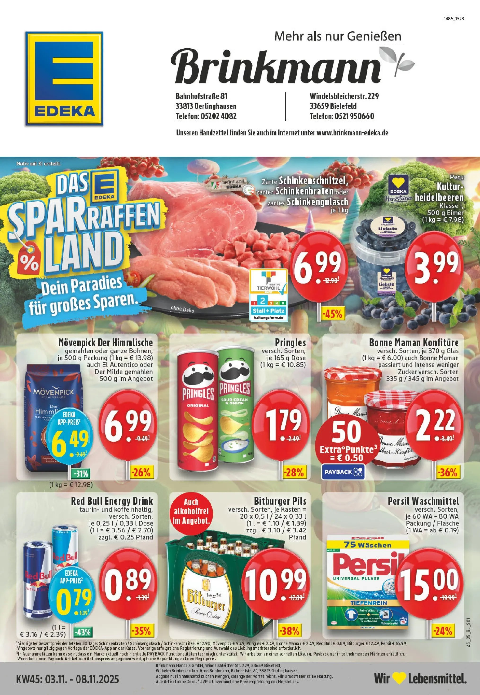 Edeka prospekt Oerlinghausen-Helpup	