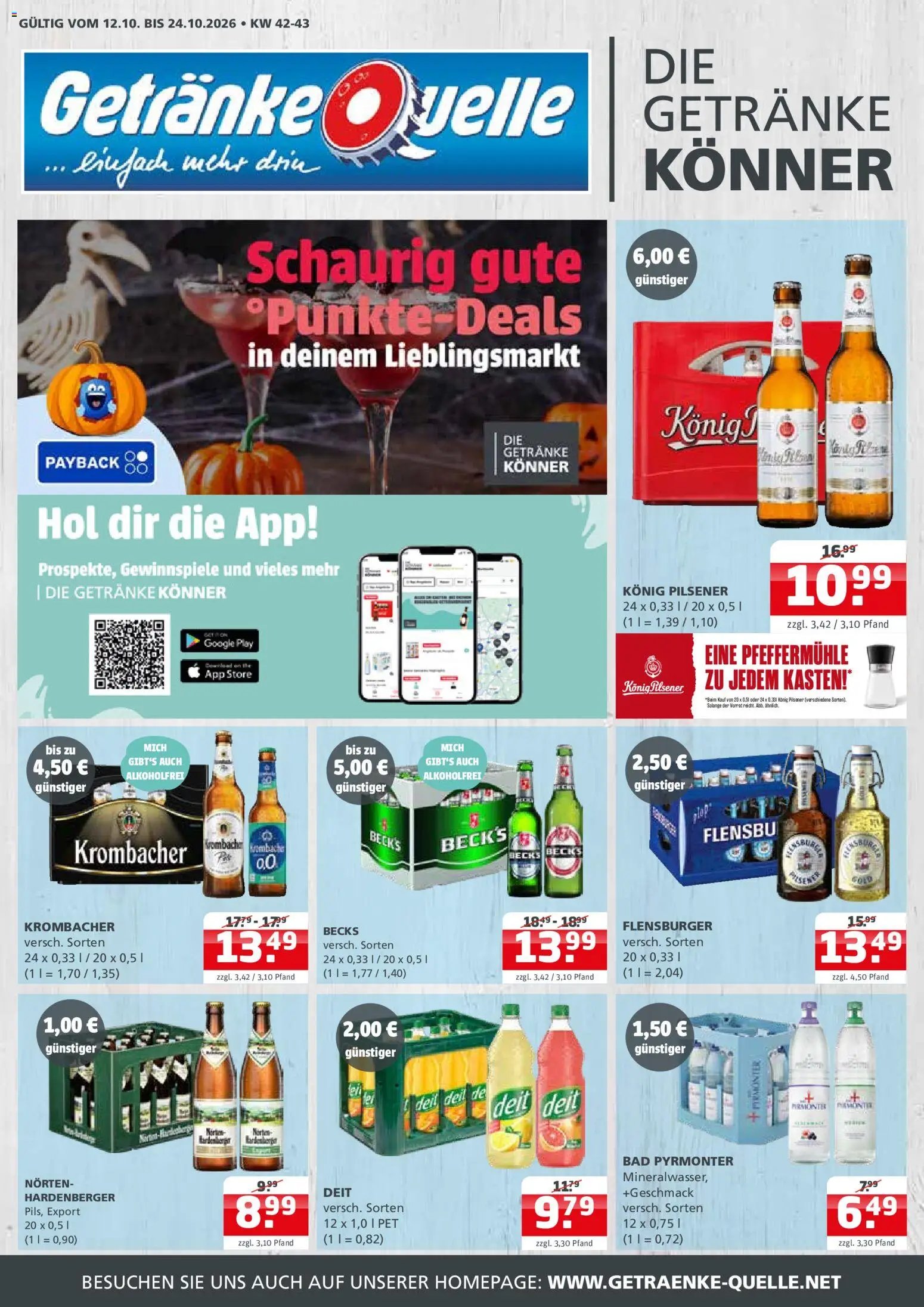 Getränke Quelle Prospekt Aken