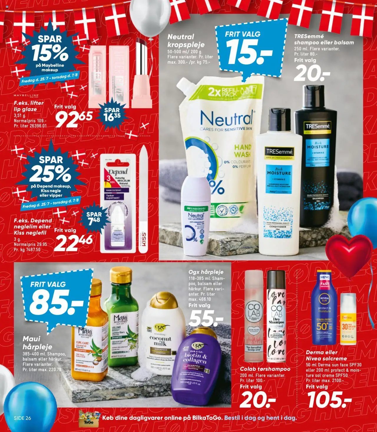 Bilka - Tilbudsavis (2025-07-25 - 2025-07-31)