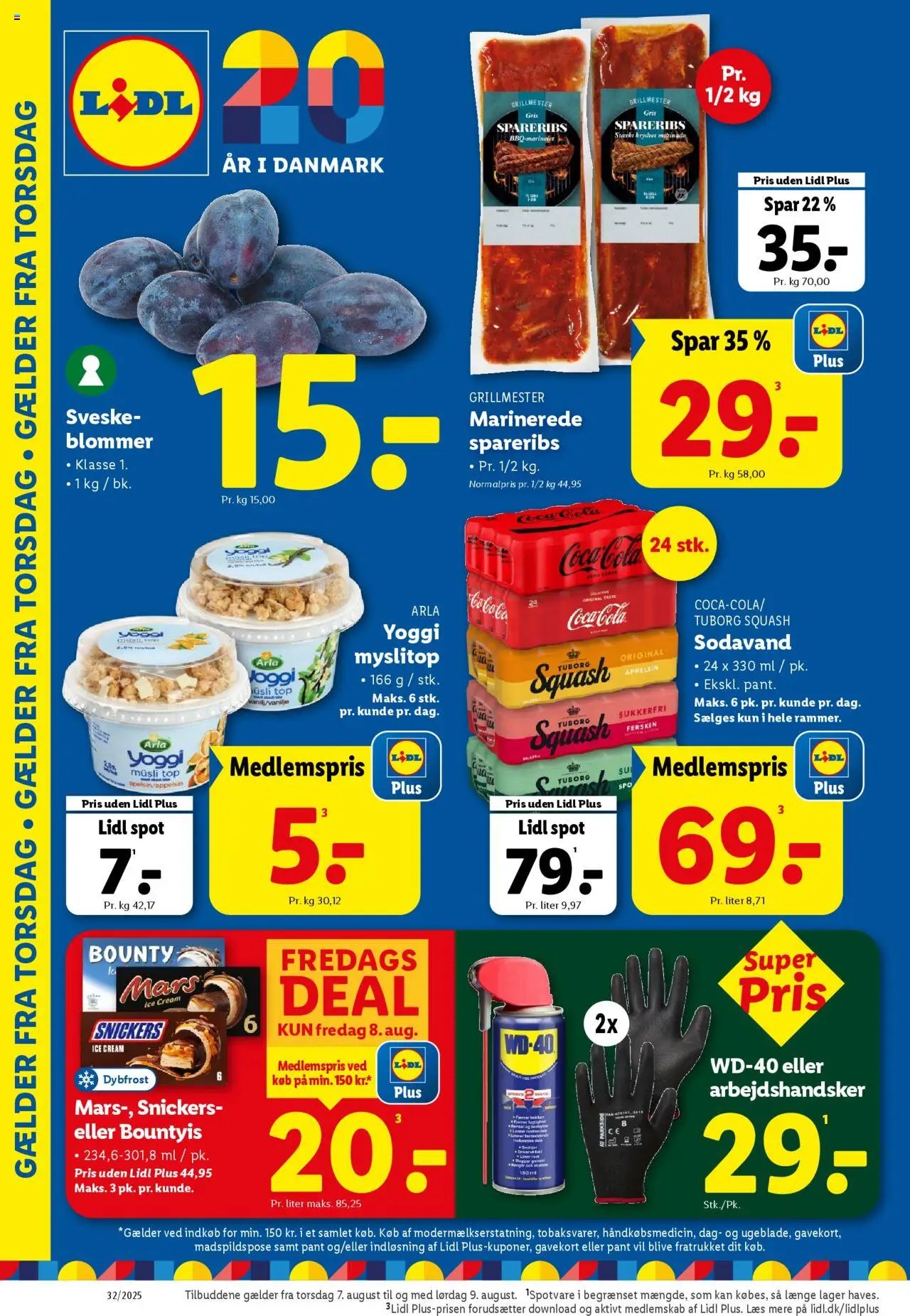 Lidl - Weekend tilbud (2025-08-07 - 2025-08-09)