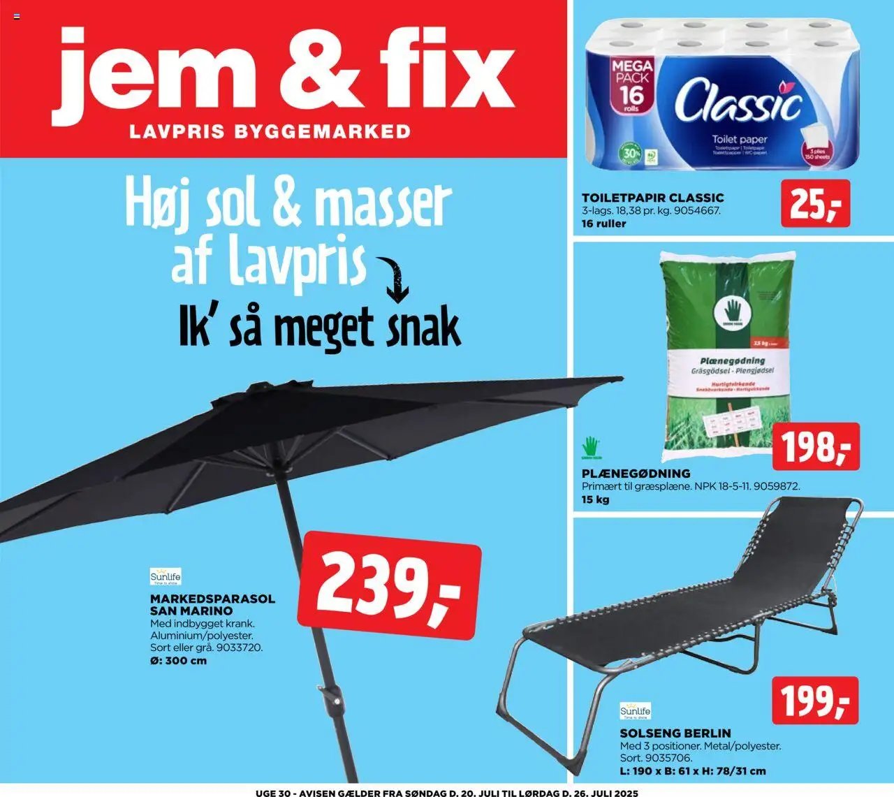 Jem & fix - Tilbudsavis (2025-07-20 - 2025-07-26)