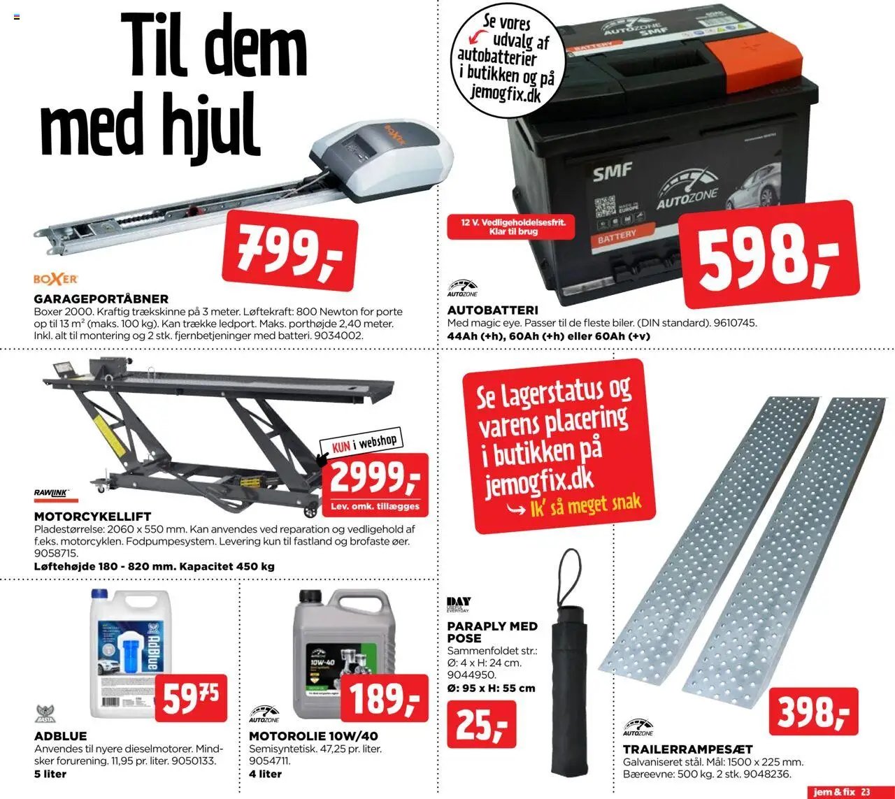 Jem & fix - Tilbudsavis (2025-08-17 - 2025-08-23)