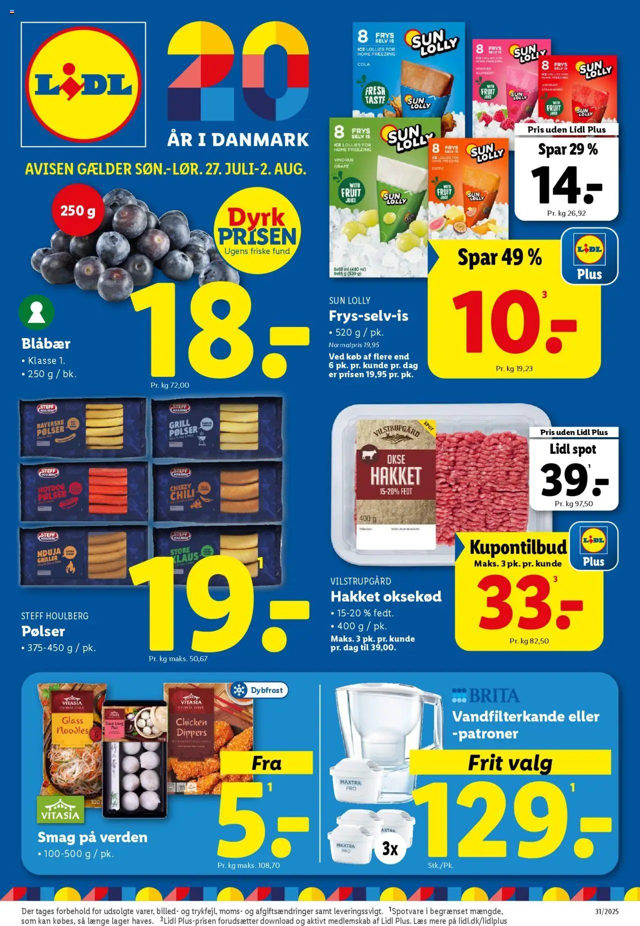 Lidl - Tilbudsavis (2025-07-27 - 2025-08-02)