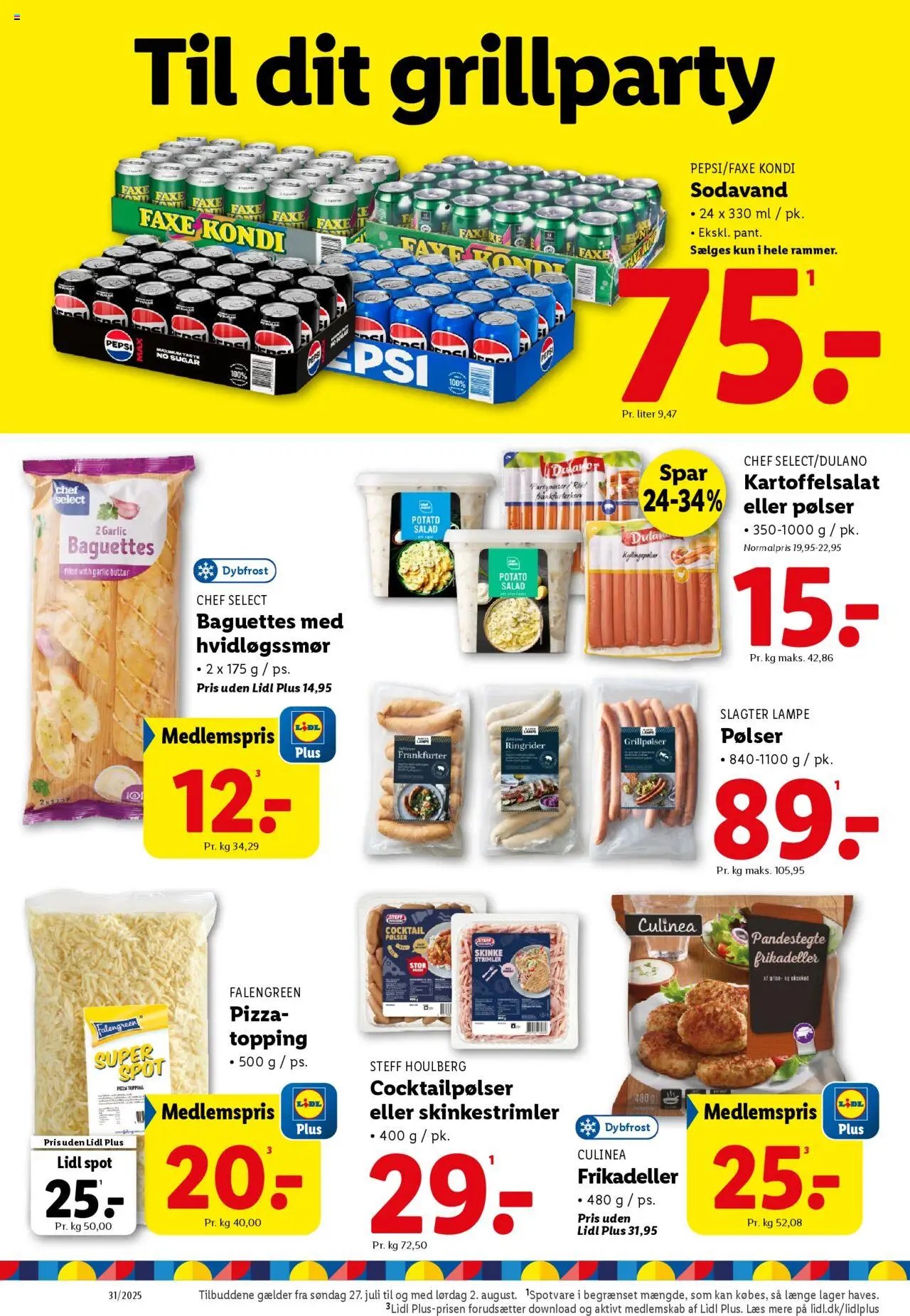 Lidl - Tilbudsavis (2025-07-27 - 2025-08-02)
