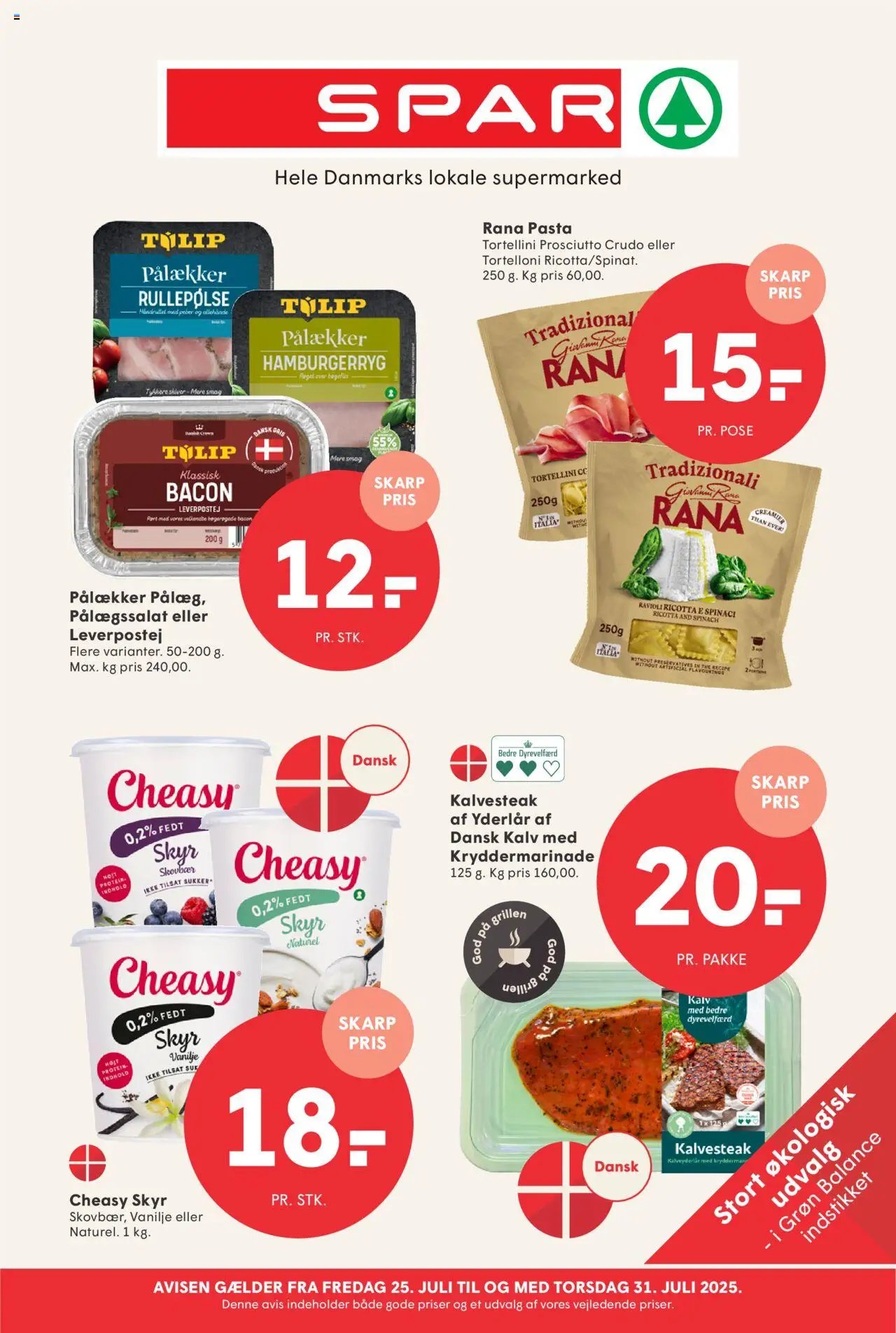 Spar - Tilbudsavis (2025-07-25 - 2025-07-31)